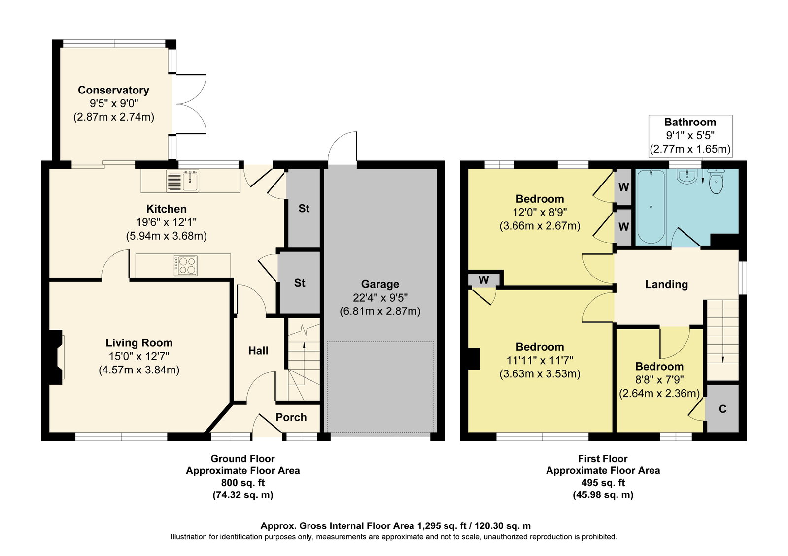 3, Hinds Crescent, Pontefract floorplan