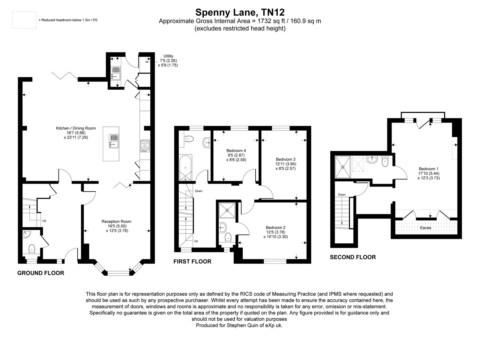 2 White Hart Villas,, Spenny Lane, Tonbridge floorplan