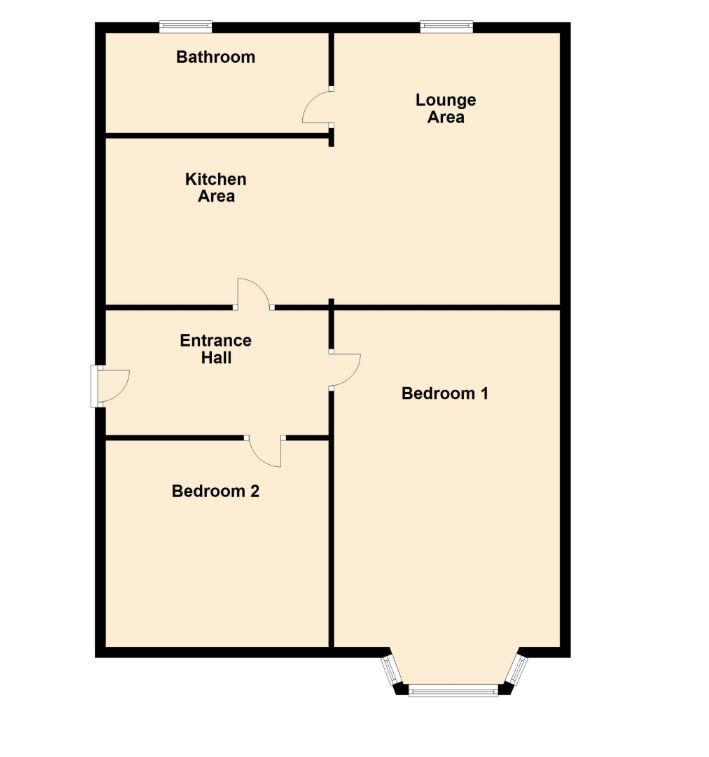 Flat 3,, 365 Anlaby Road, Hull floorplan