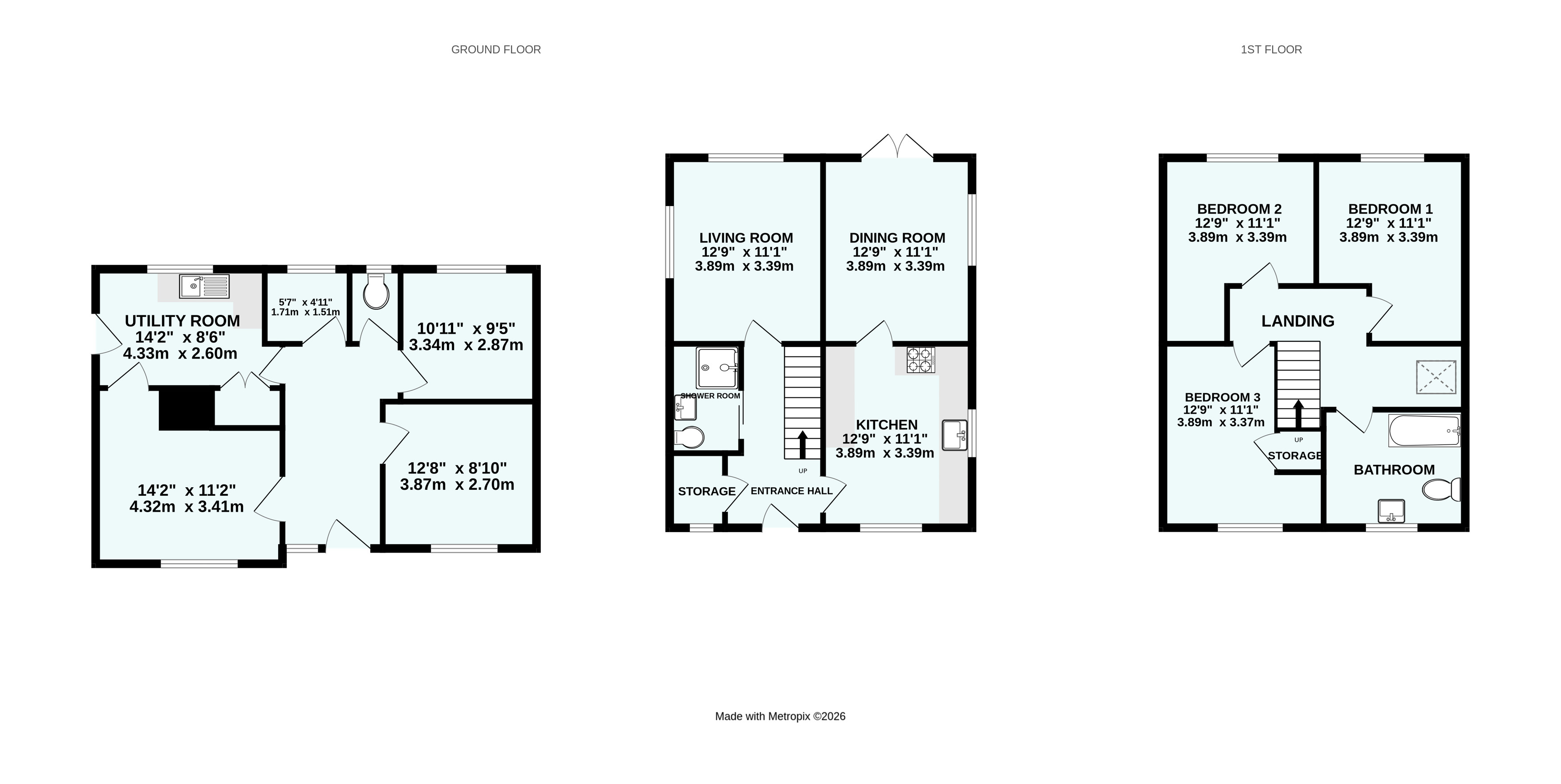 2, Exeter Road, Exeter floorplan