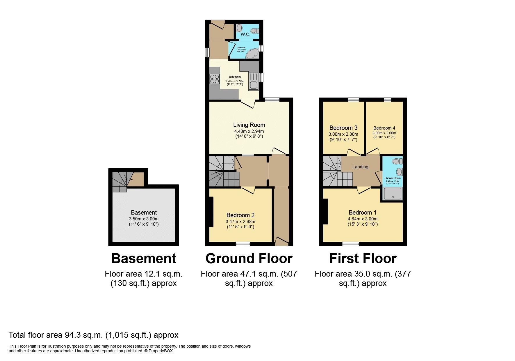 King Street, Cheltenham GL50, 3 bedroom semidetached house for sale
