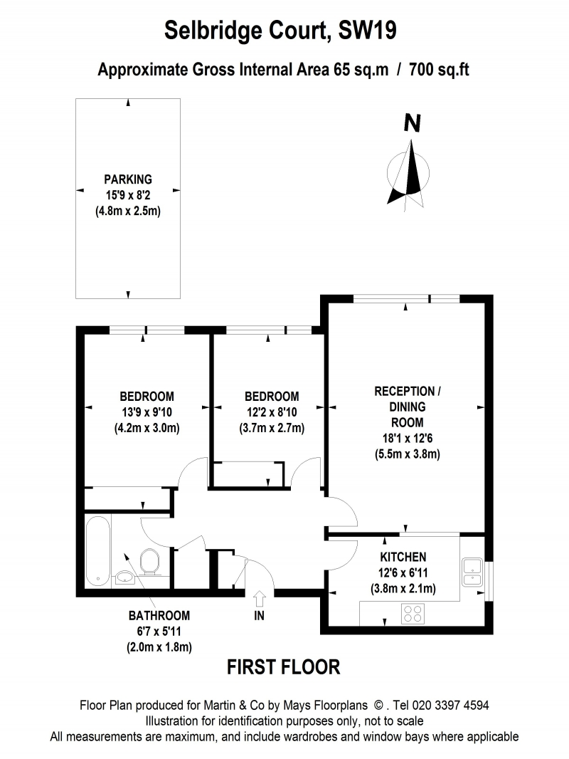 2 Bedrooms Flat to rent in Princes Road, London SW19