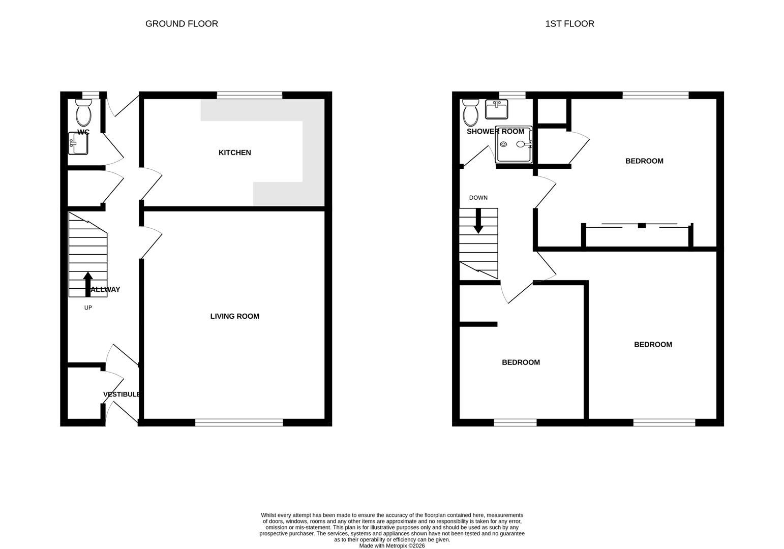 66, Walker Crescent, Inverness floorplan