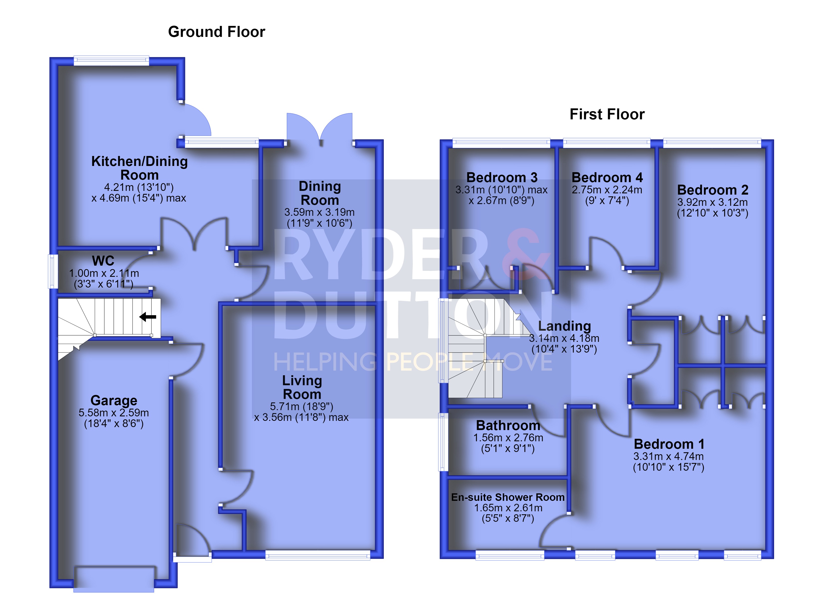 19, Willow Wood Close, Greater Manchester floorplan