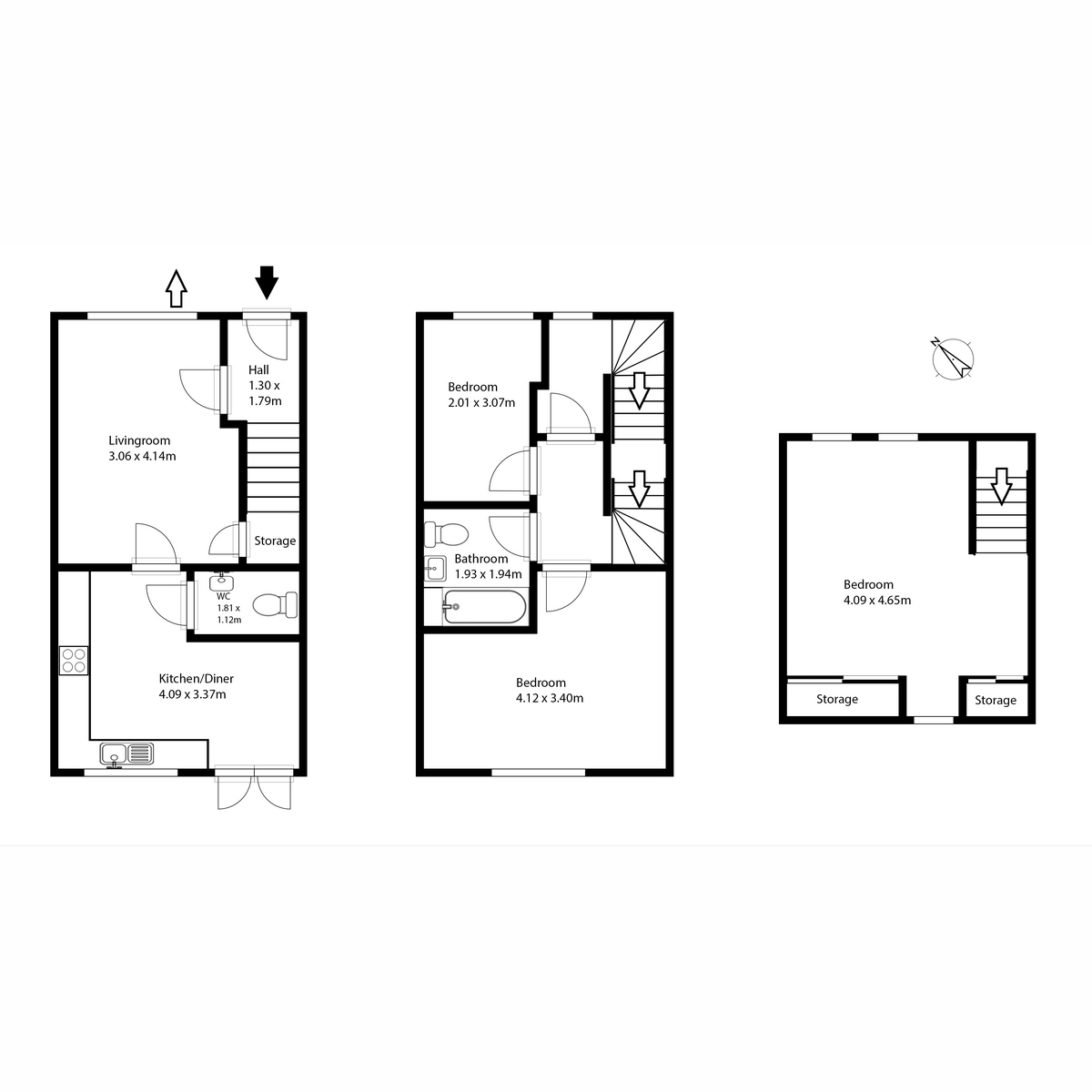 31, Twister Crescent, Stonehouse floorplan