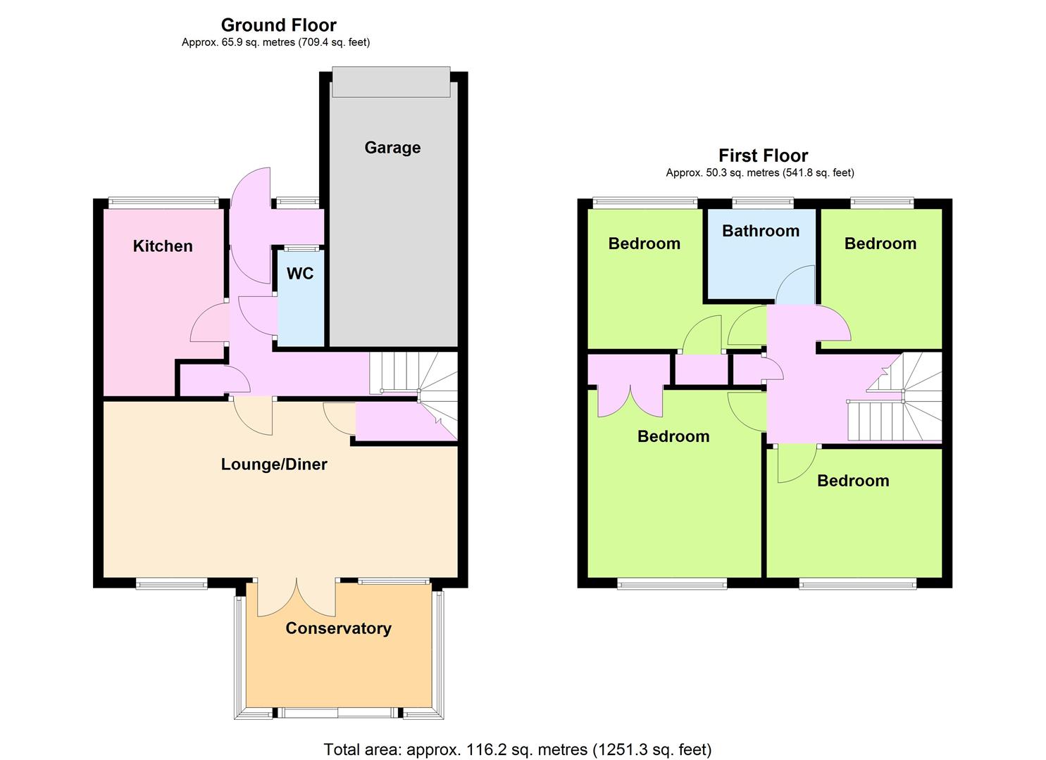 Alberta Road, Worthing floorplan