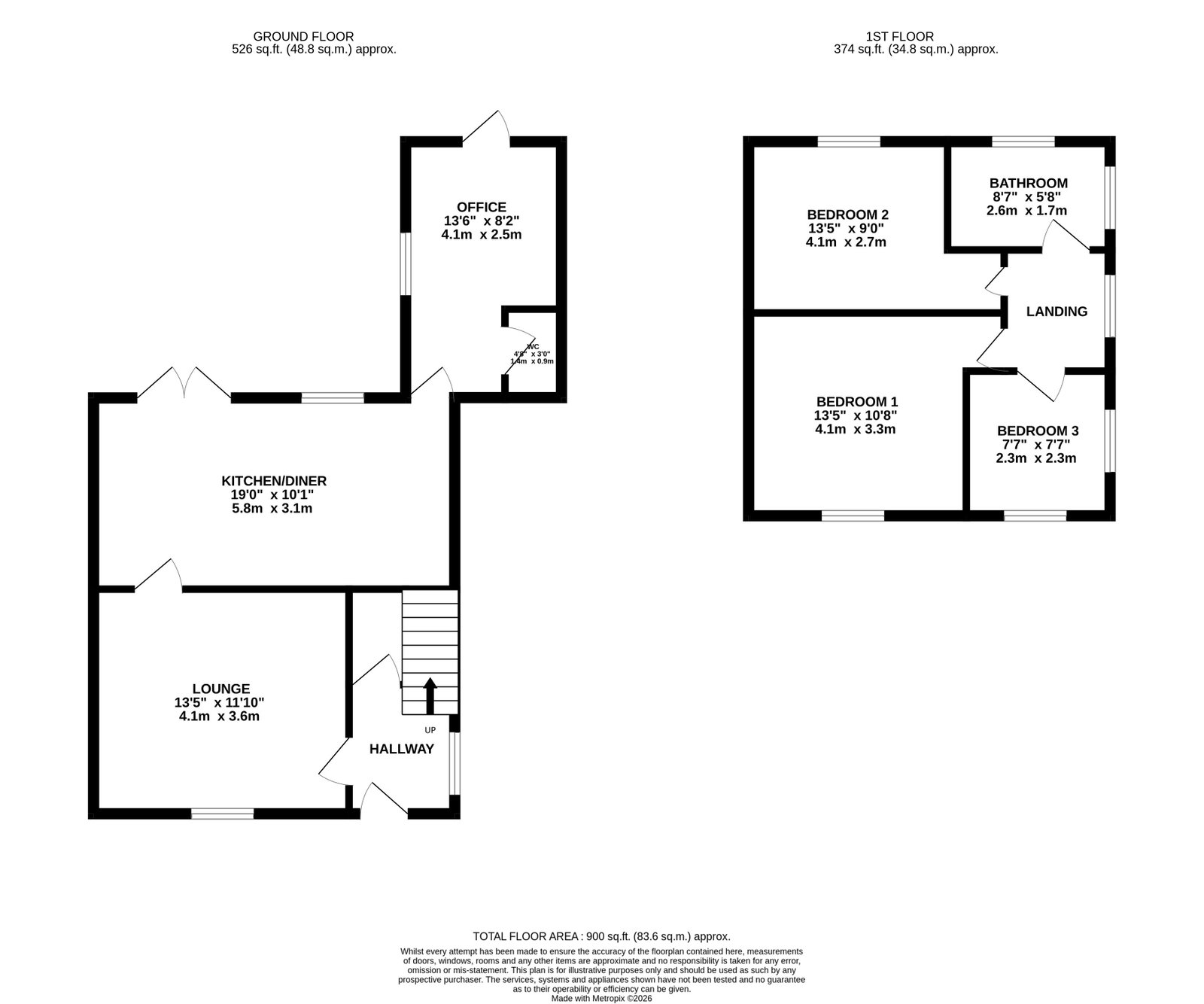 5, Piper Lea, Rossendale floorplan