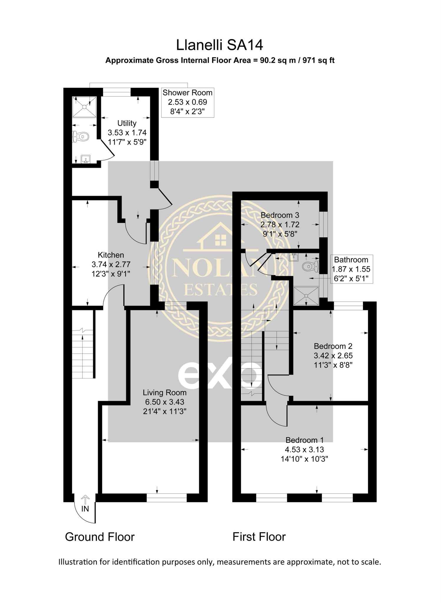 73, Bryngwyn Road, Llanelli floorplan