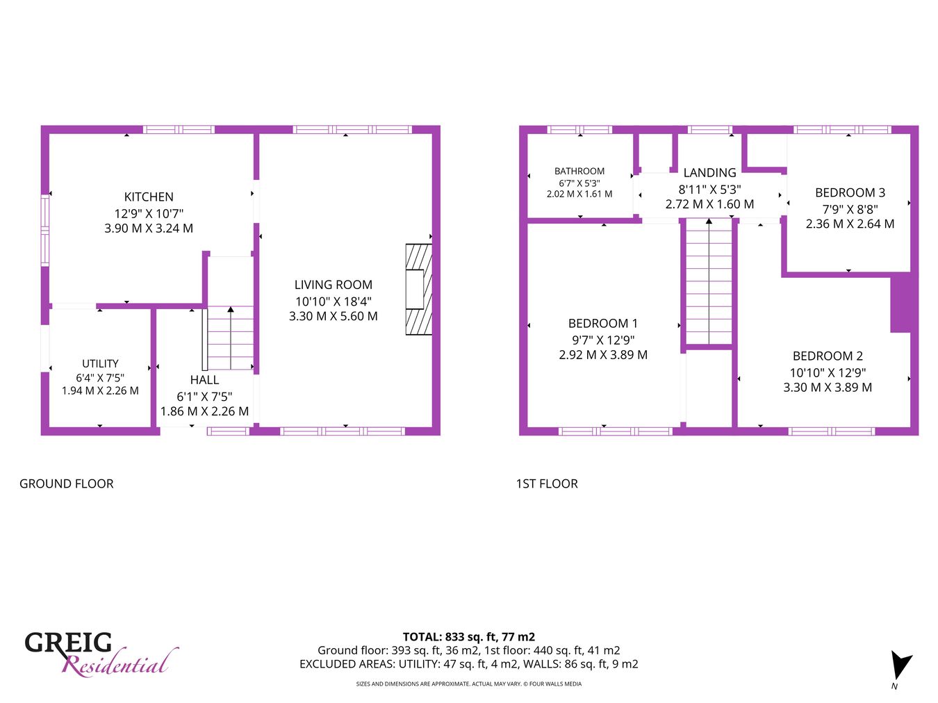 21, Haining Avenue, Kilmarnock floorplan