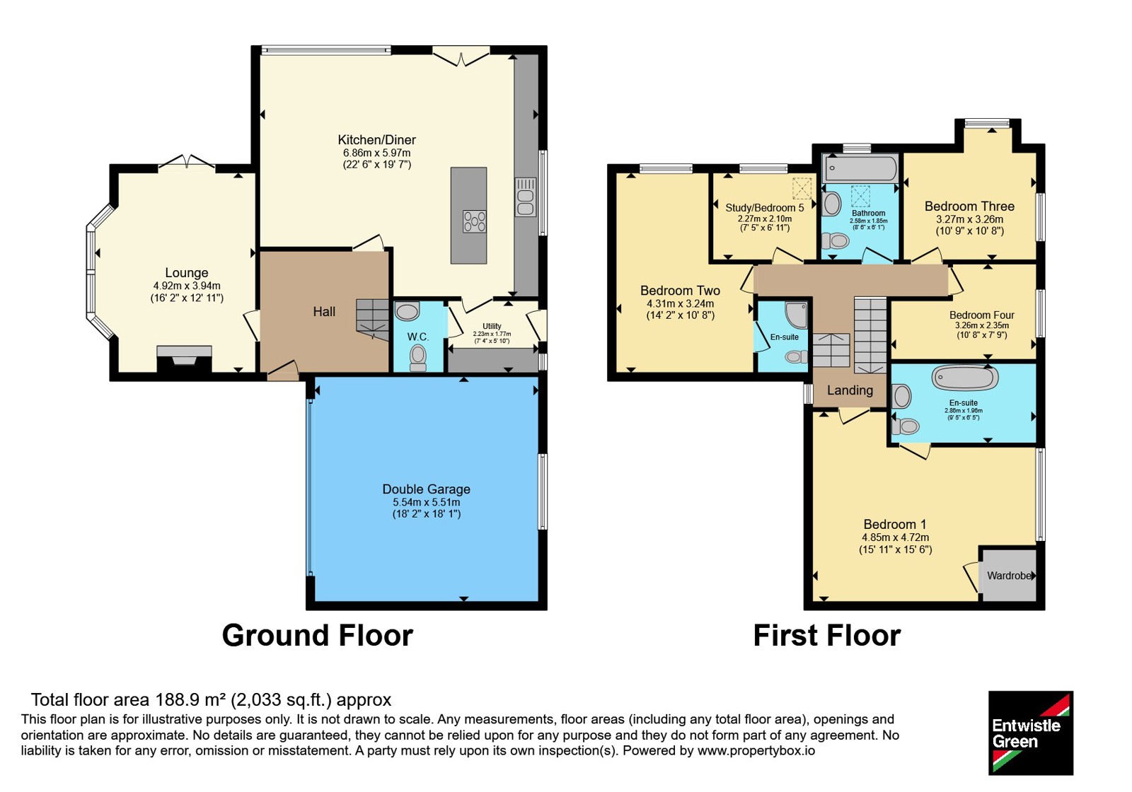 The Homestead, 30, Ingol Lane, Poulton-le-Fylde floorplan