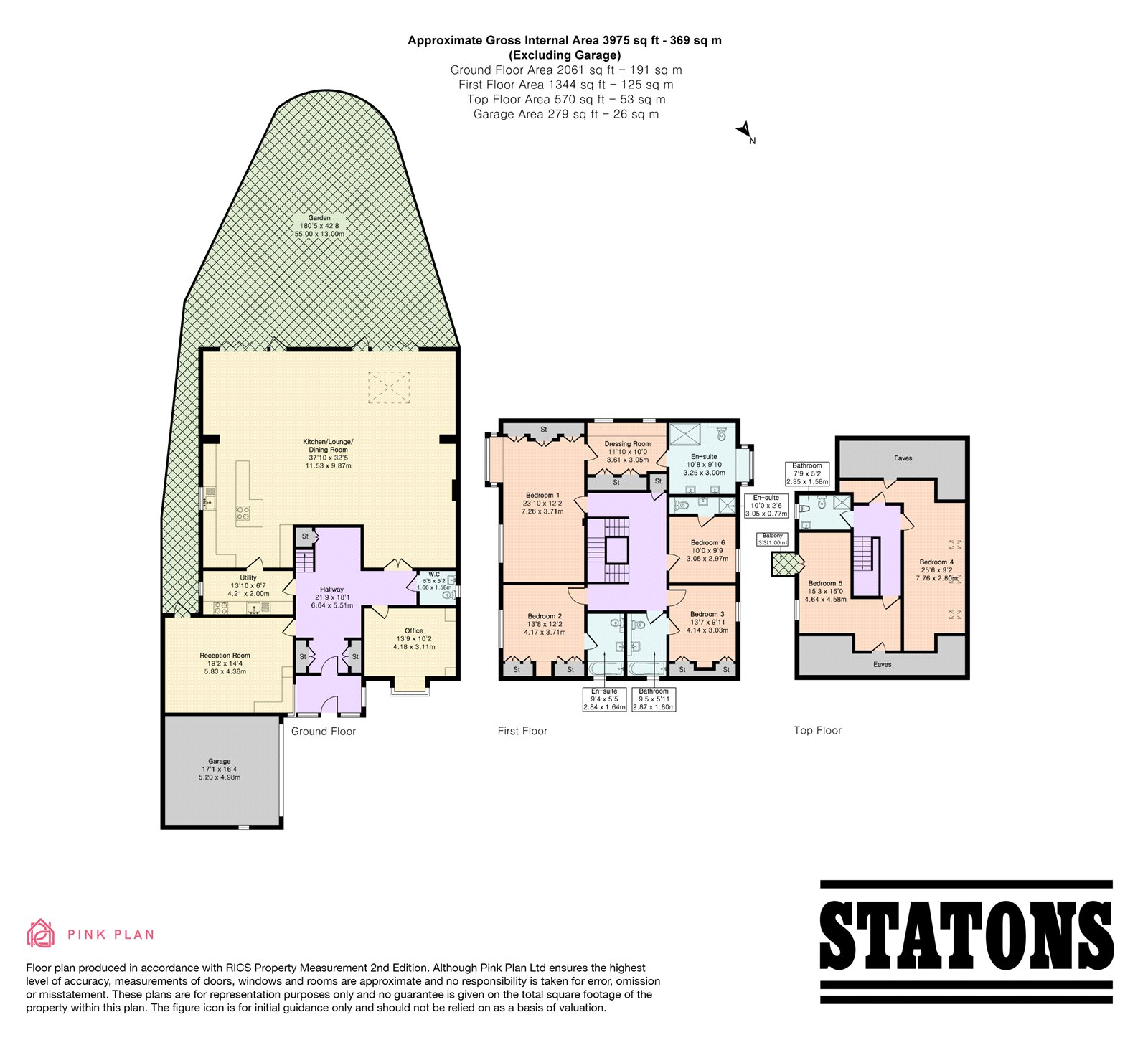10, Galley Lane, Barnet floorplan