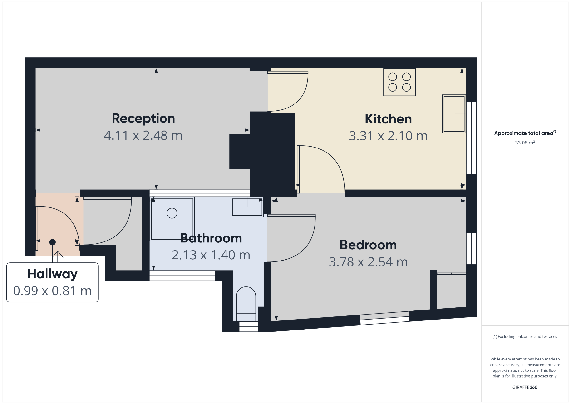 Flat 2, Tewkesbury floorplan