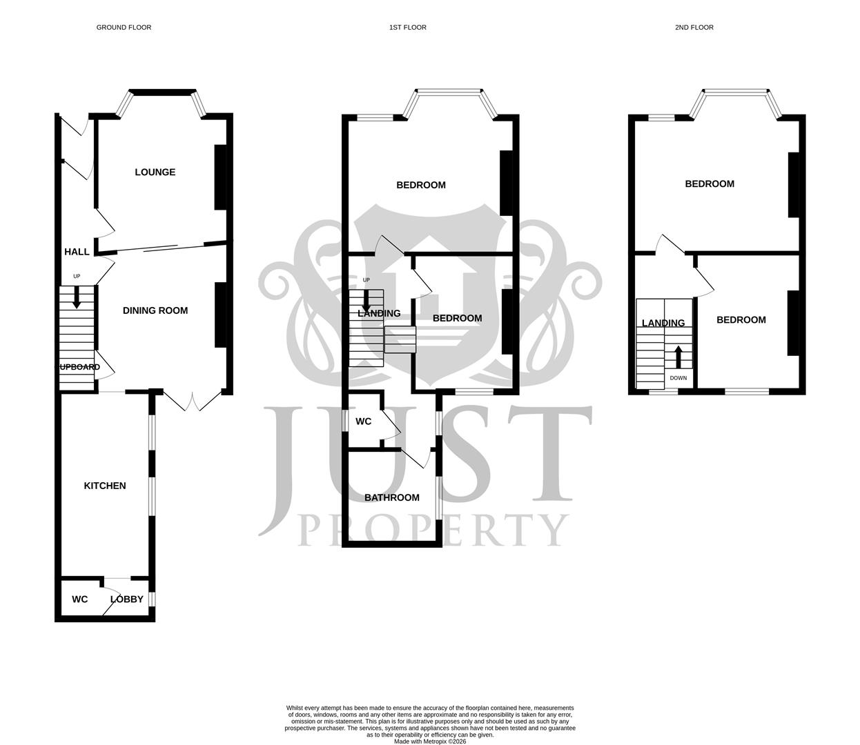 25, Priory Road, Hastings floorplan