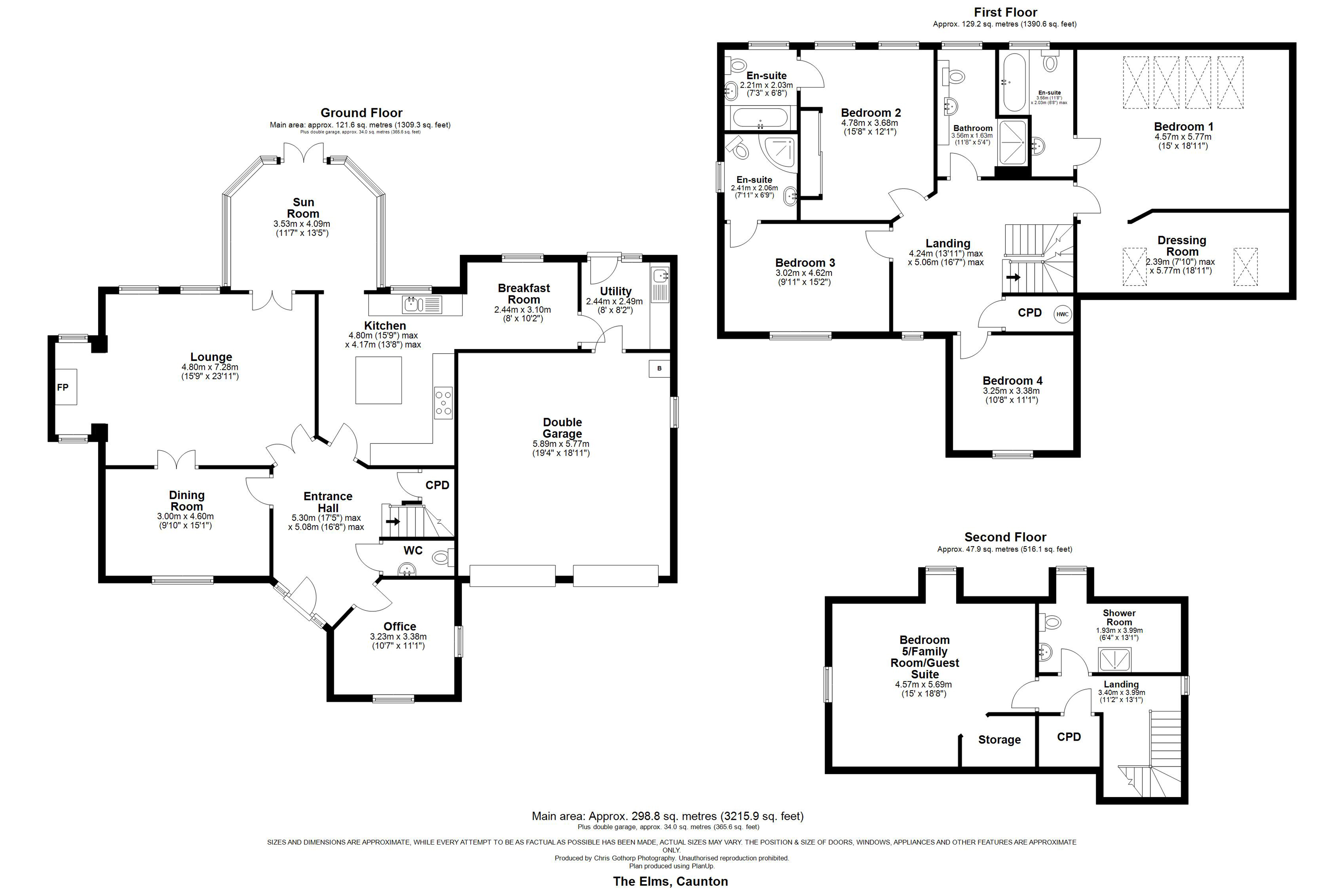 The Elms, Manor View, Newark floorplan