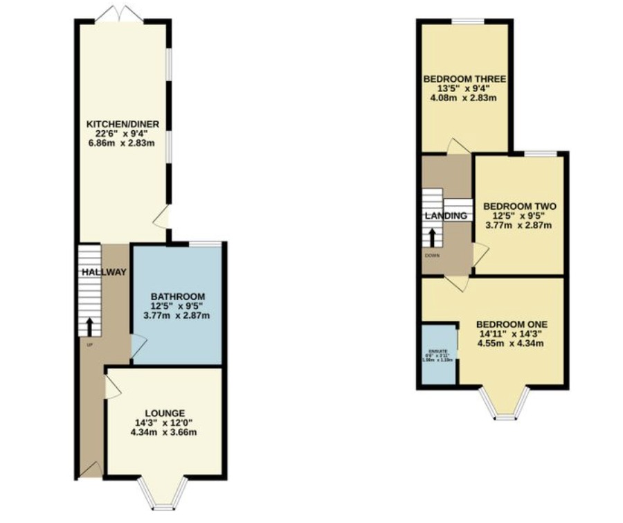 91 Cattedown Road, Plymouth, Devon floorplan