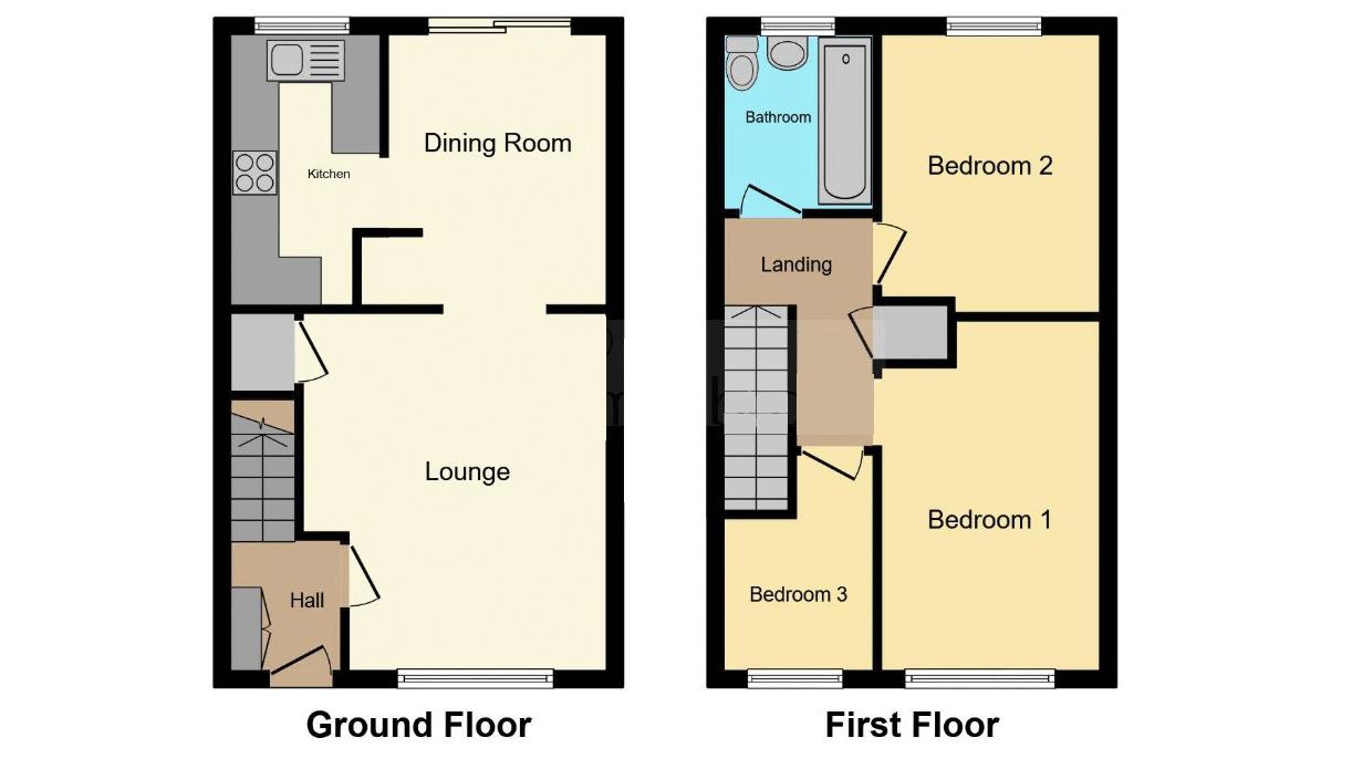 11, Bevil Court, Hoddesdon floorplan