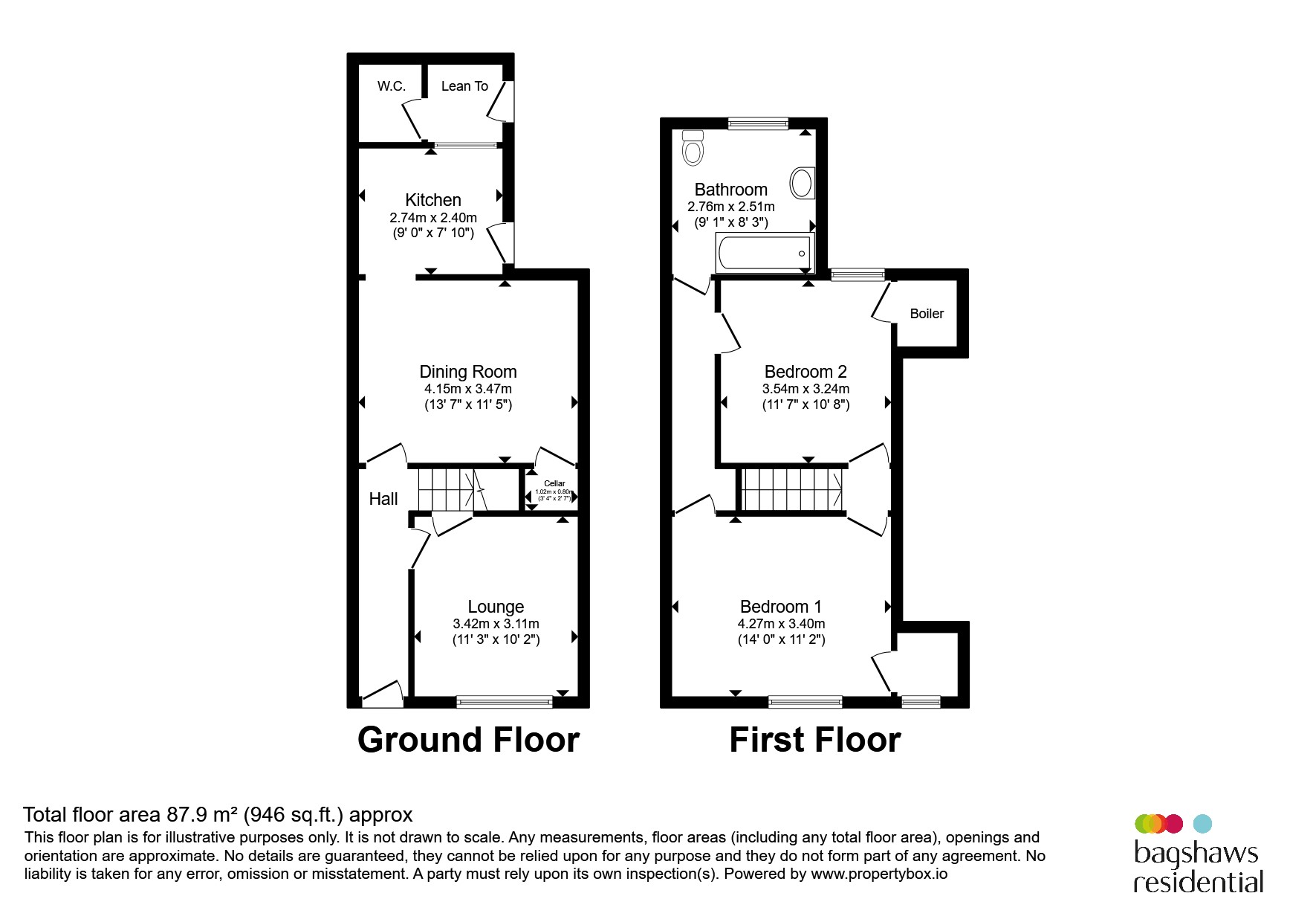 64, Pear Tree Street, Derby floorplan