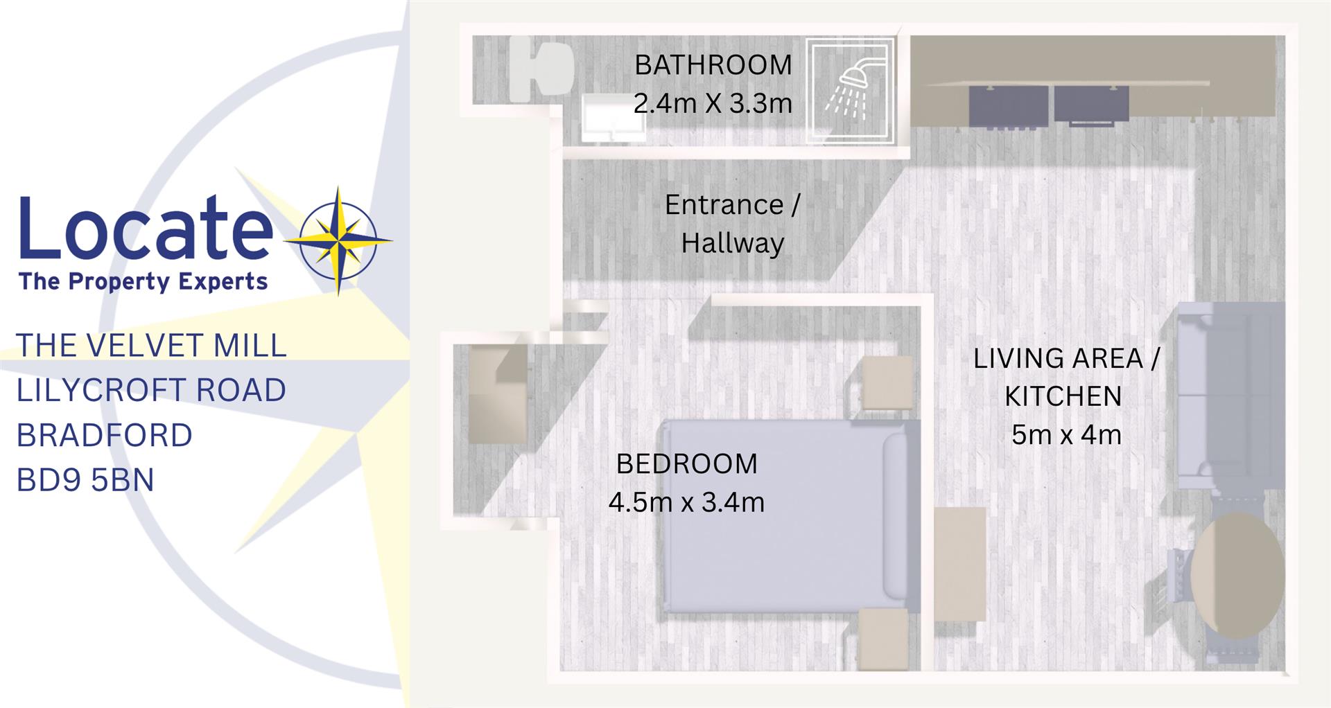 Lilycroft Road, Bradford floorplan