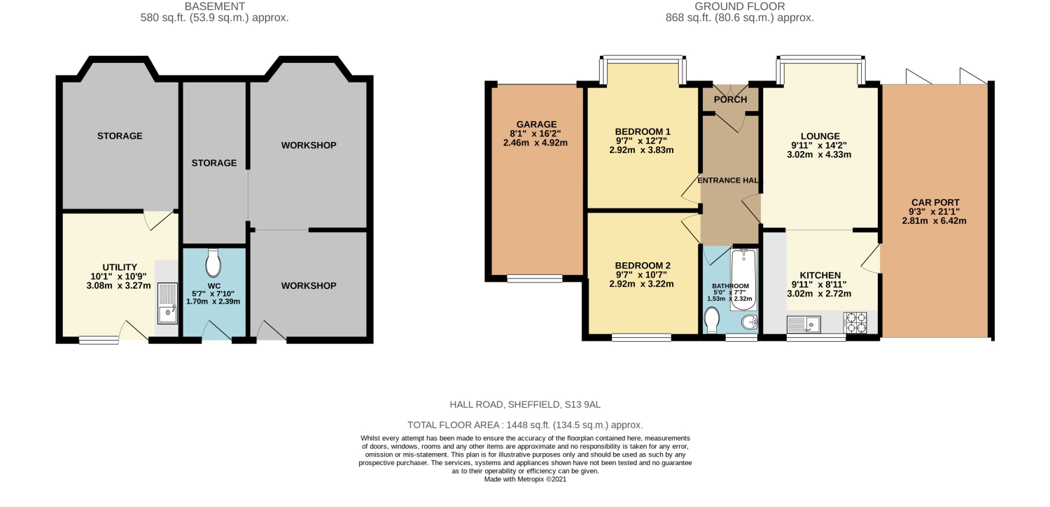 Hall Road, Handsworth S13, 2 bedroom bungalow for sale 60278370