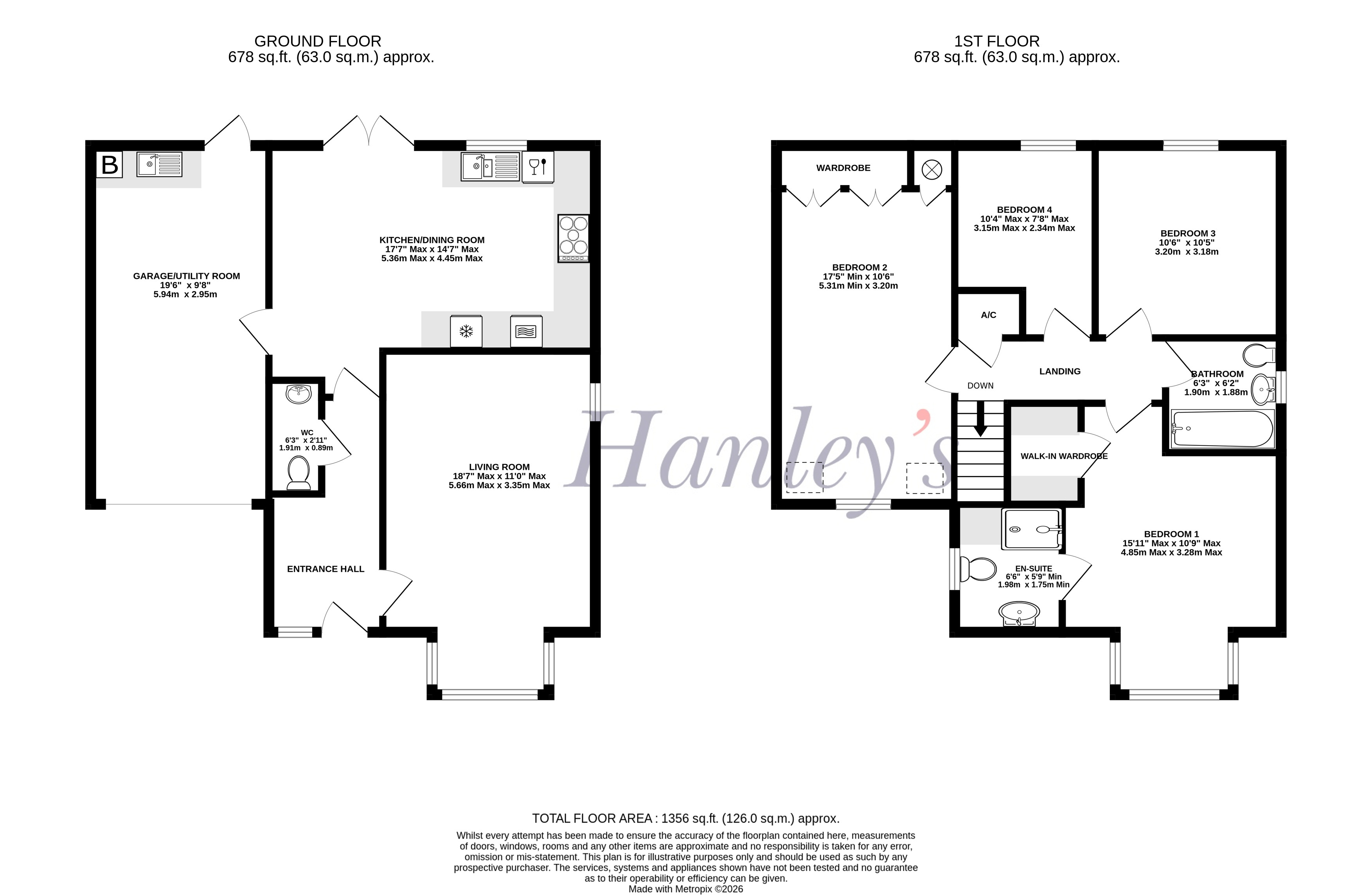 41, Minerva Heights, Blunsdon, Swindon floorplan