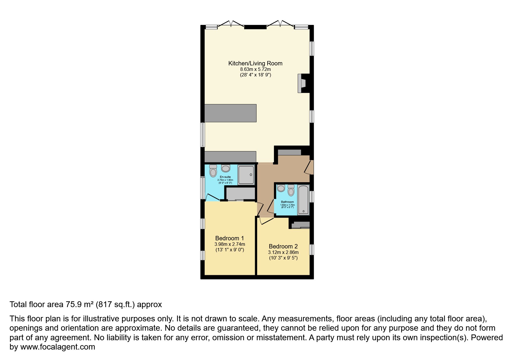 36 Juniper Lodge, Rookery Manor, Edingworth Road, Weston-Super-Mare floorplan