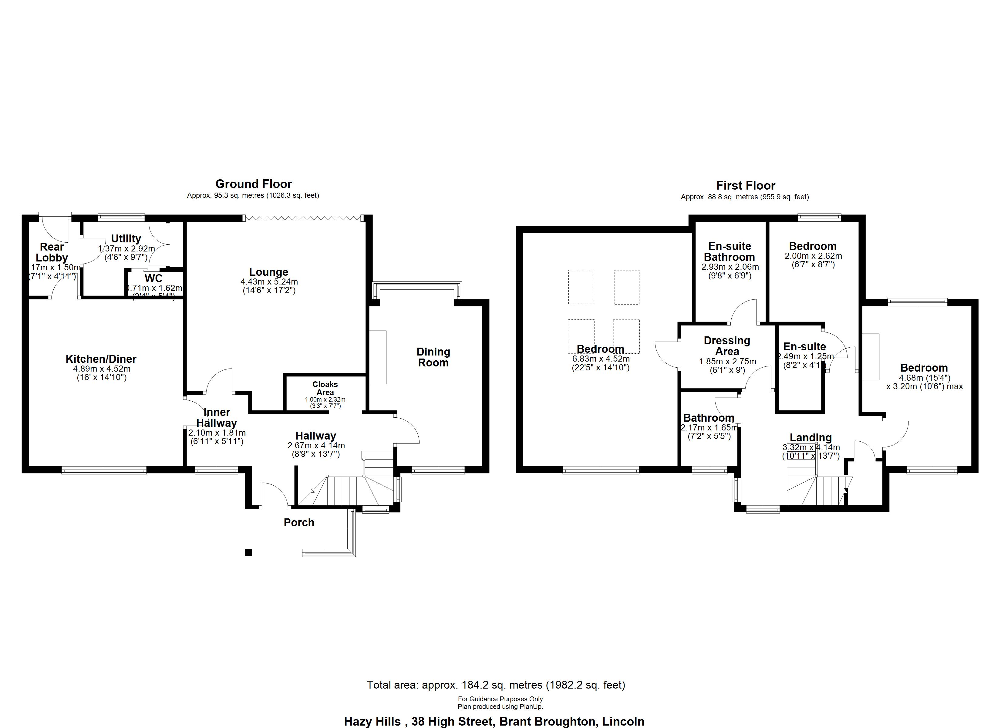 Hazy Hills, 38, High Street, Lincoln floorplan