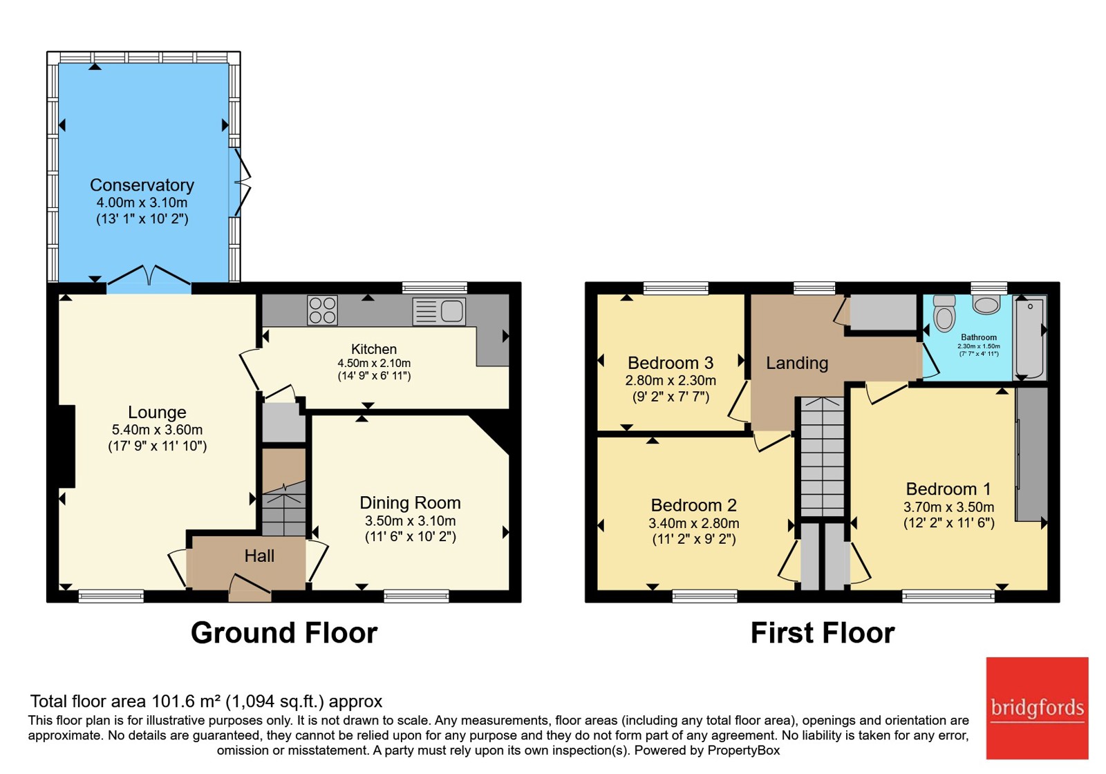 15, Clapham Road, Yarm floorplan