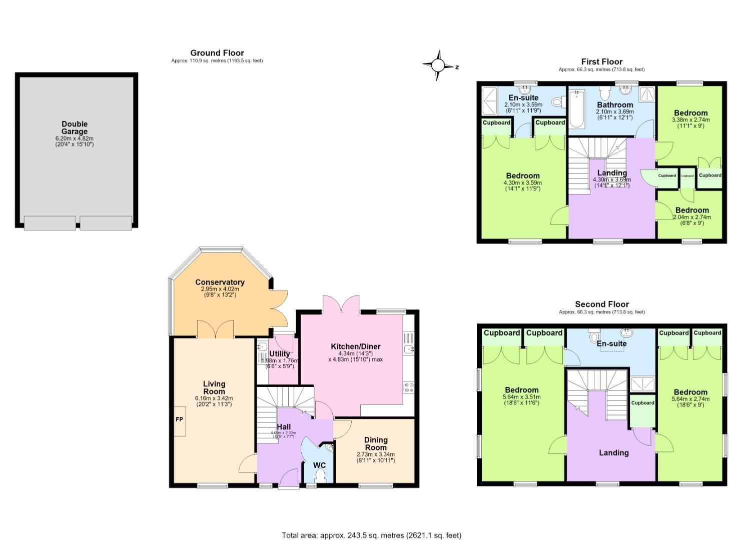 26, Jackson Road, Coalville floorplan