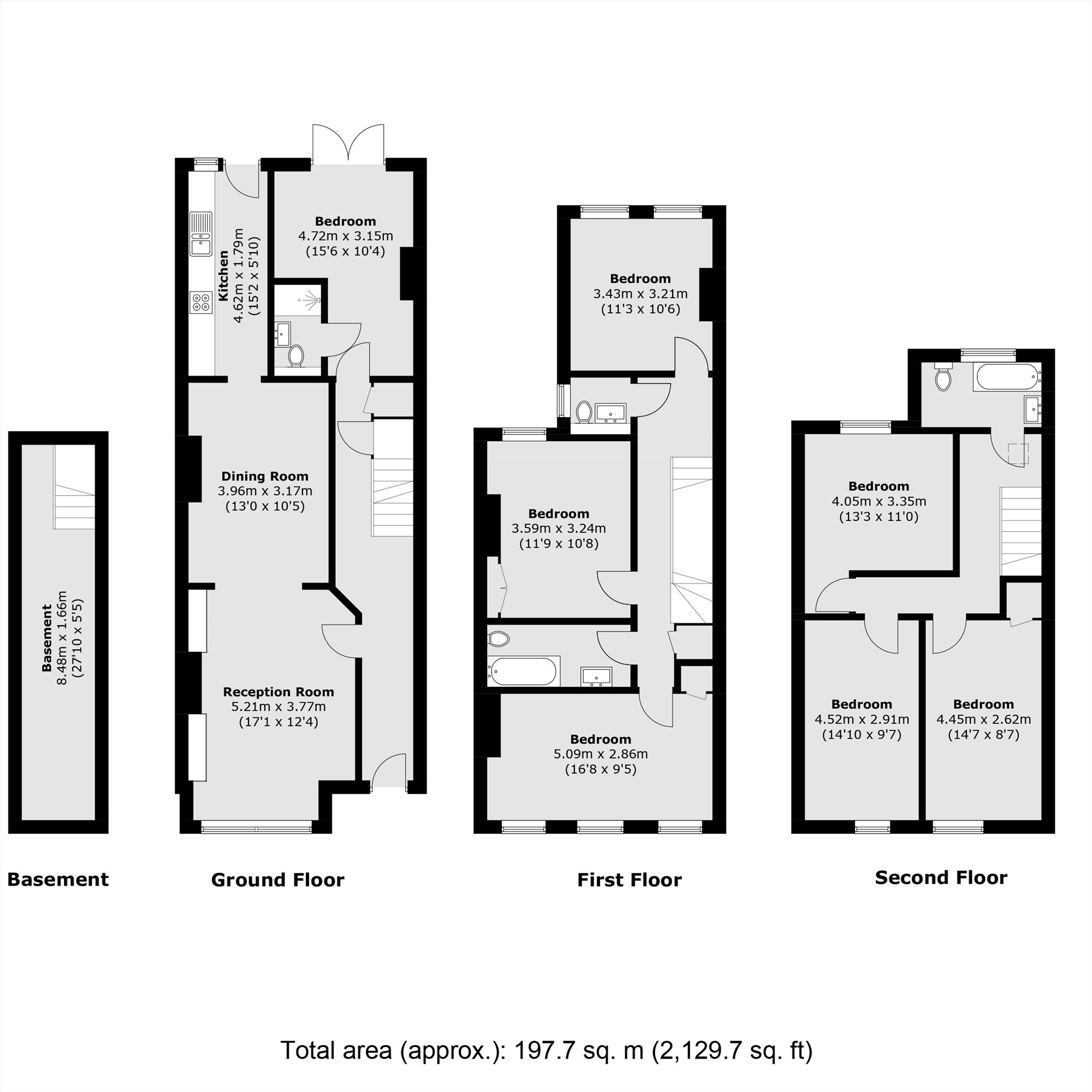 37, Heathville Road, London floorplan