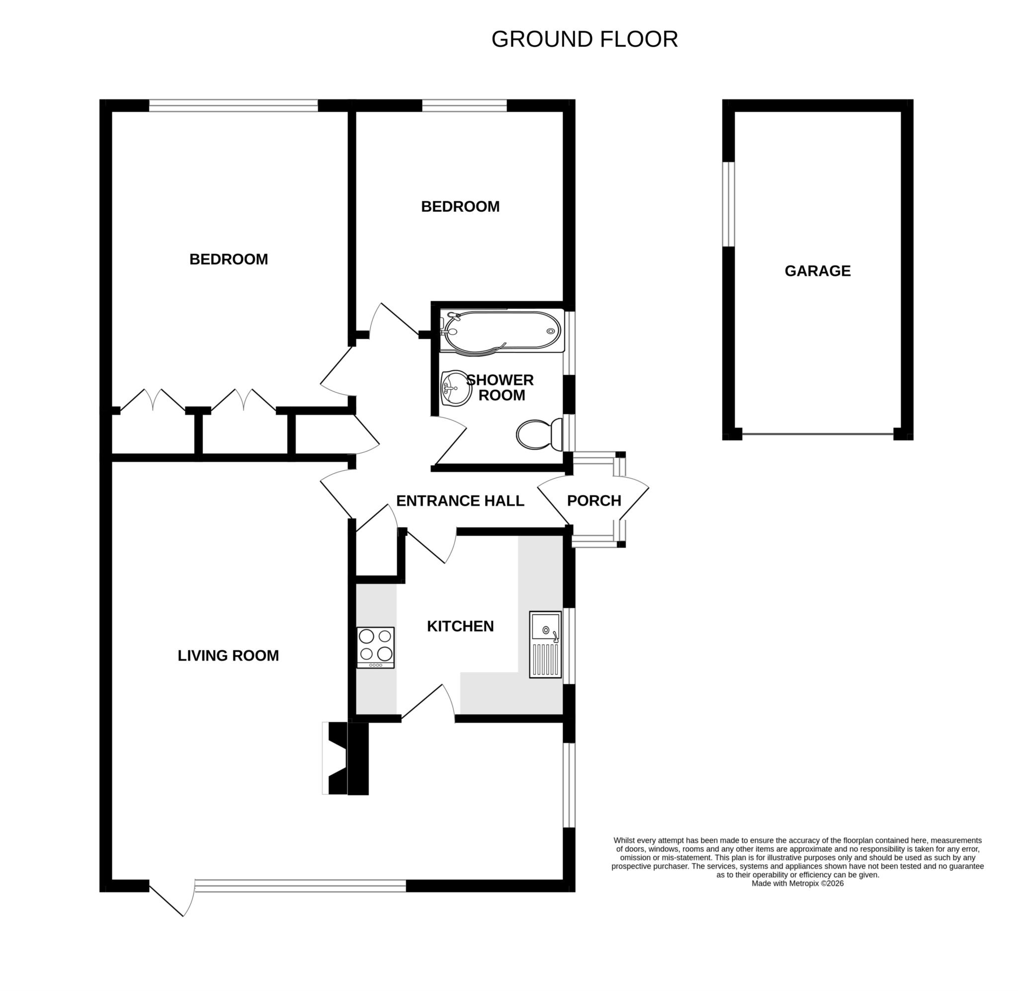 14, Pococks Road, Eastbourne floorplan