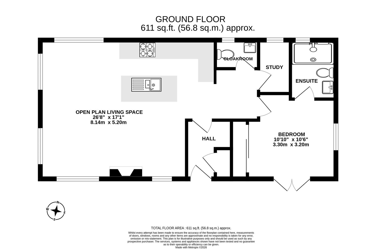 23 Valdean Park, The Dean, Alresford floorplan