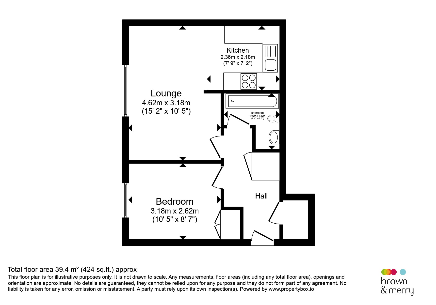 1, Crest Park, Hemel Hempstead floorplan