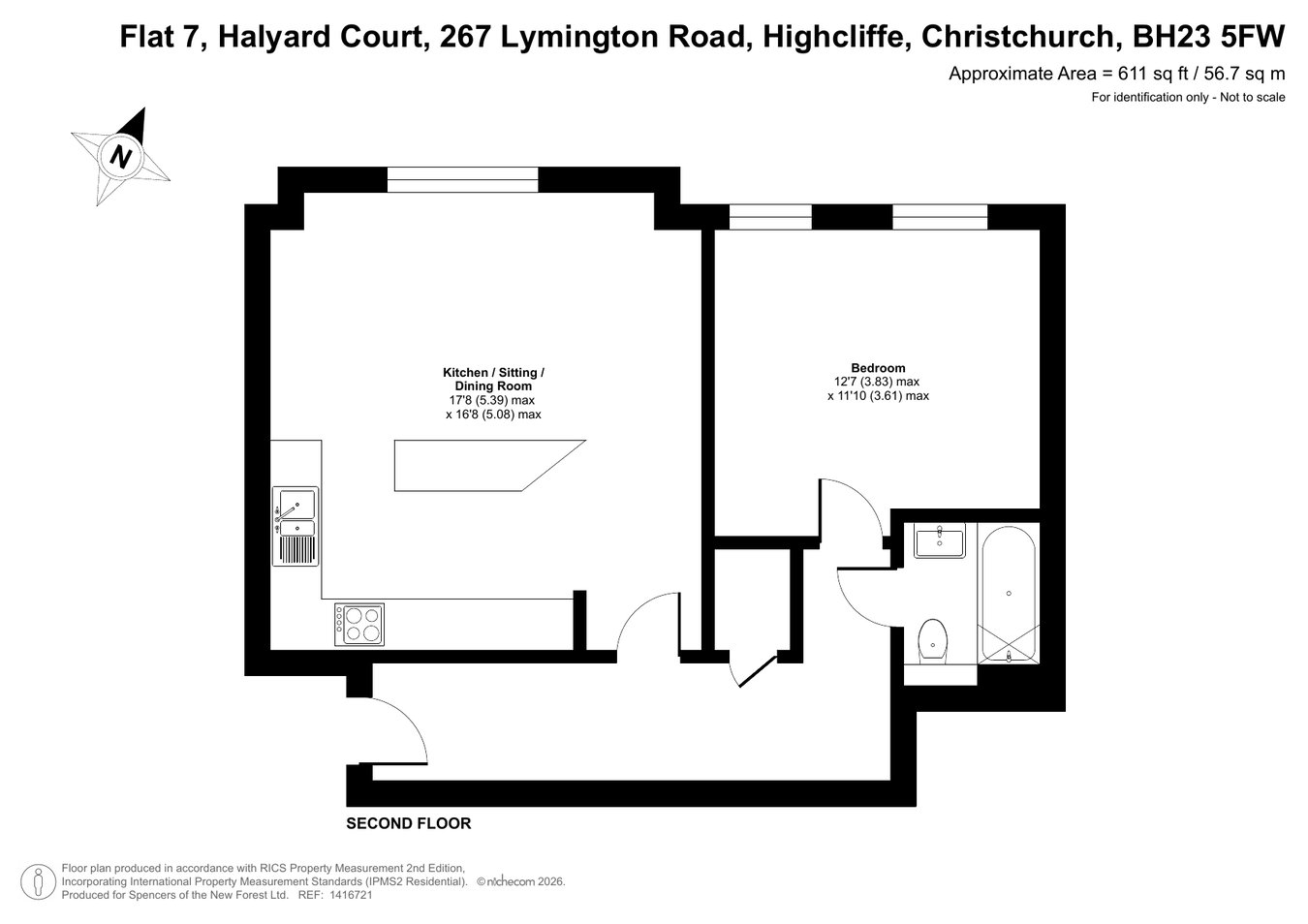 Halyard Court, Lymington Road, Christchurch floorplan