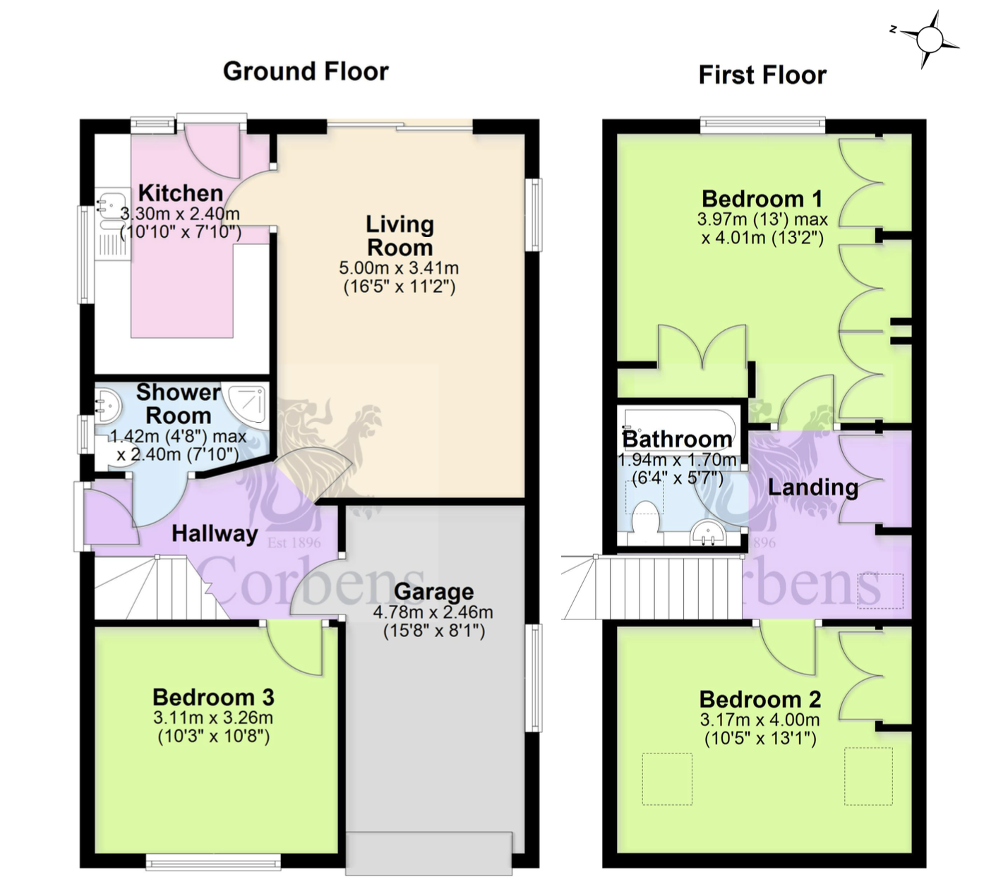 21 Hill View Road, Swanage floorplan