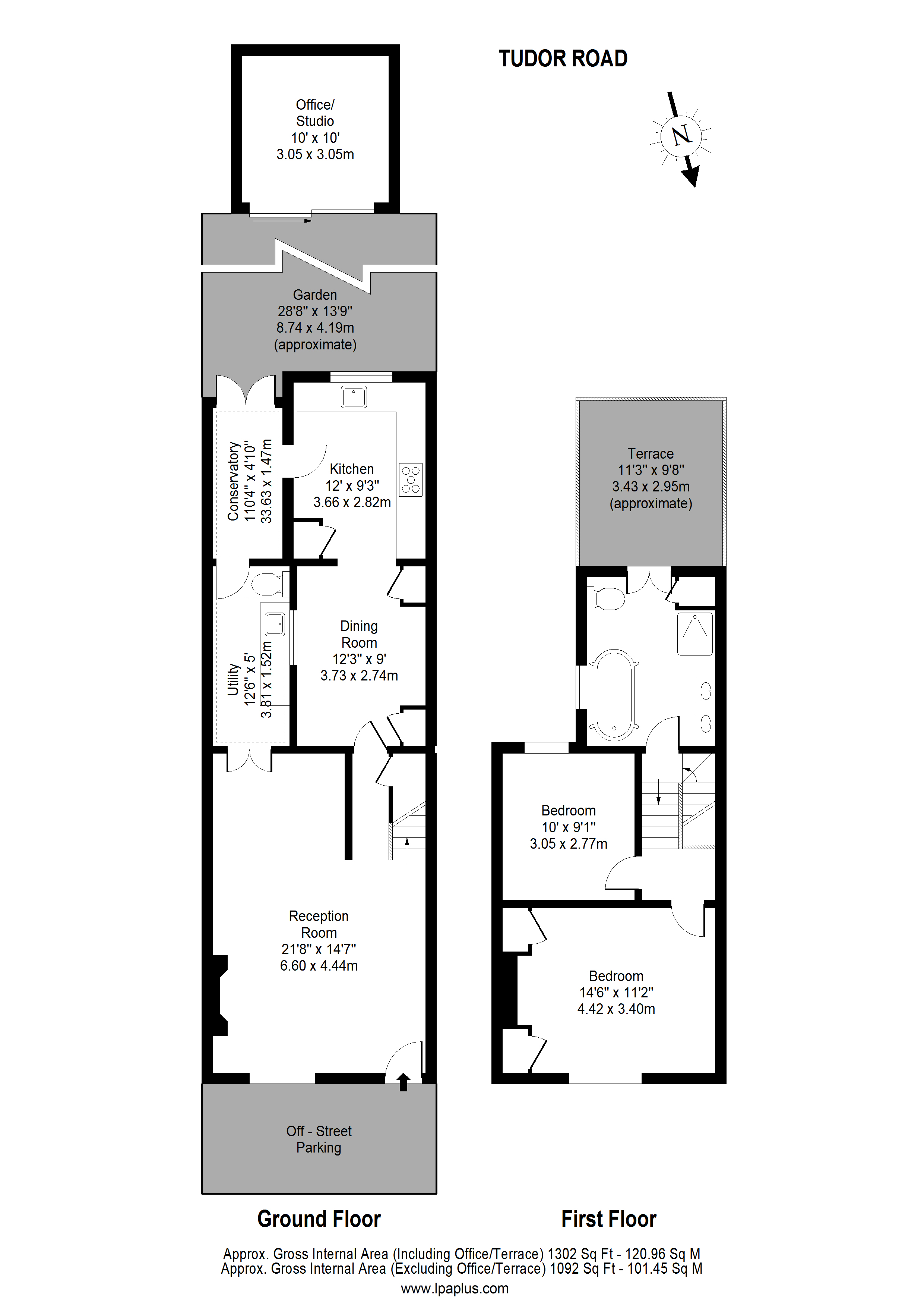 2 Bedrooms Terraced house to rent in Tudor Road, South Hackney E9