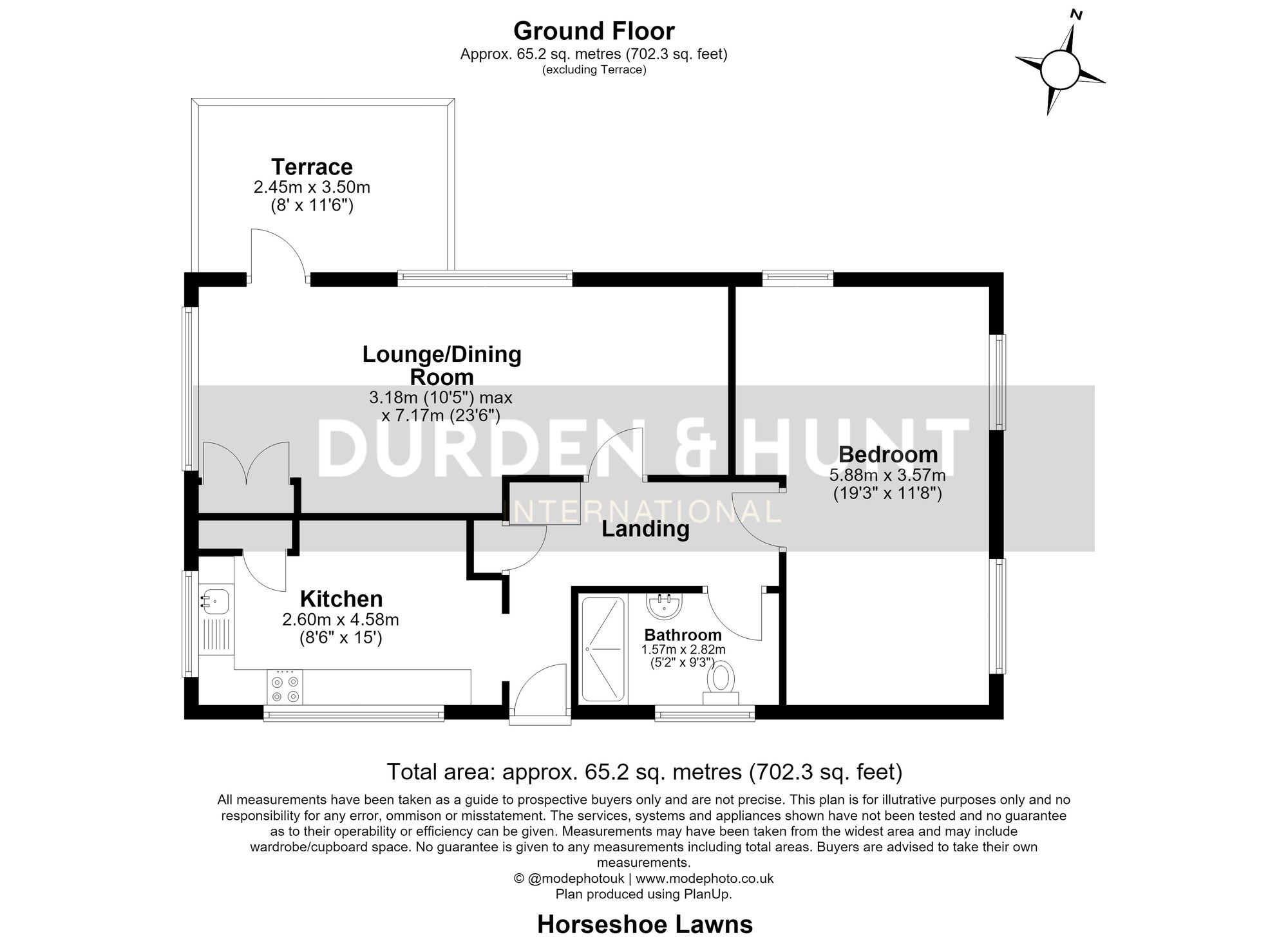 16 Horseshoe Lawns Tower Park, Hockley floorplan