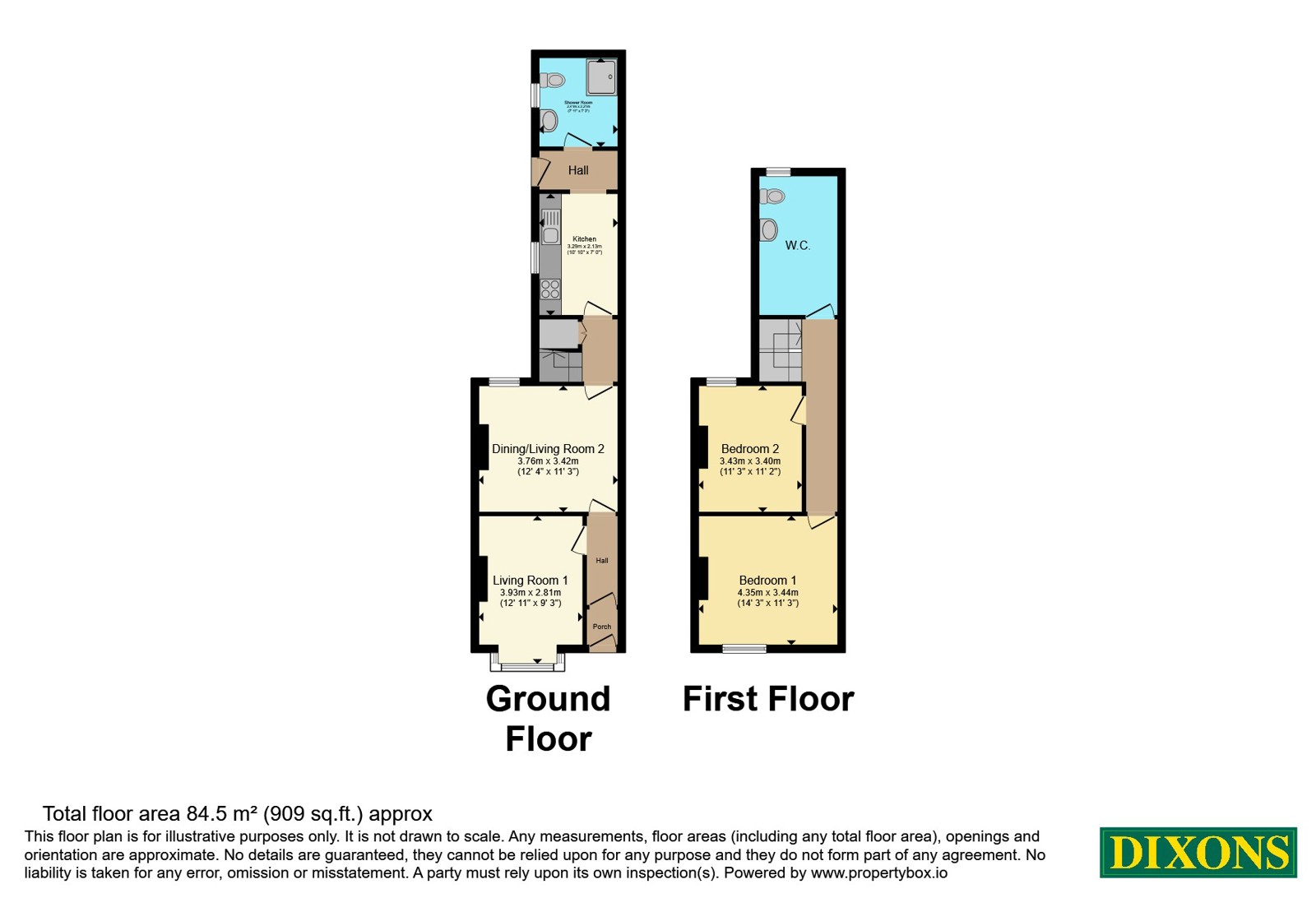 123, Manor Farm Road, West Midlands floorplan