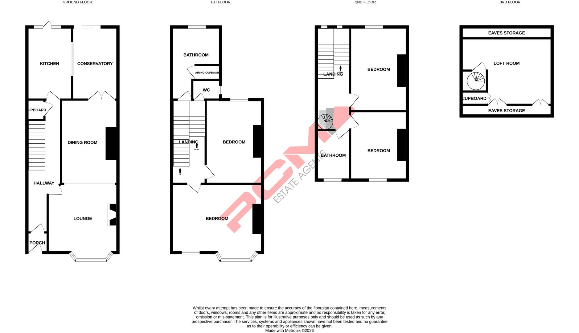 15, Linton Crescent, Hastings floorplan