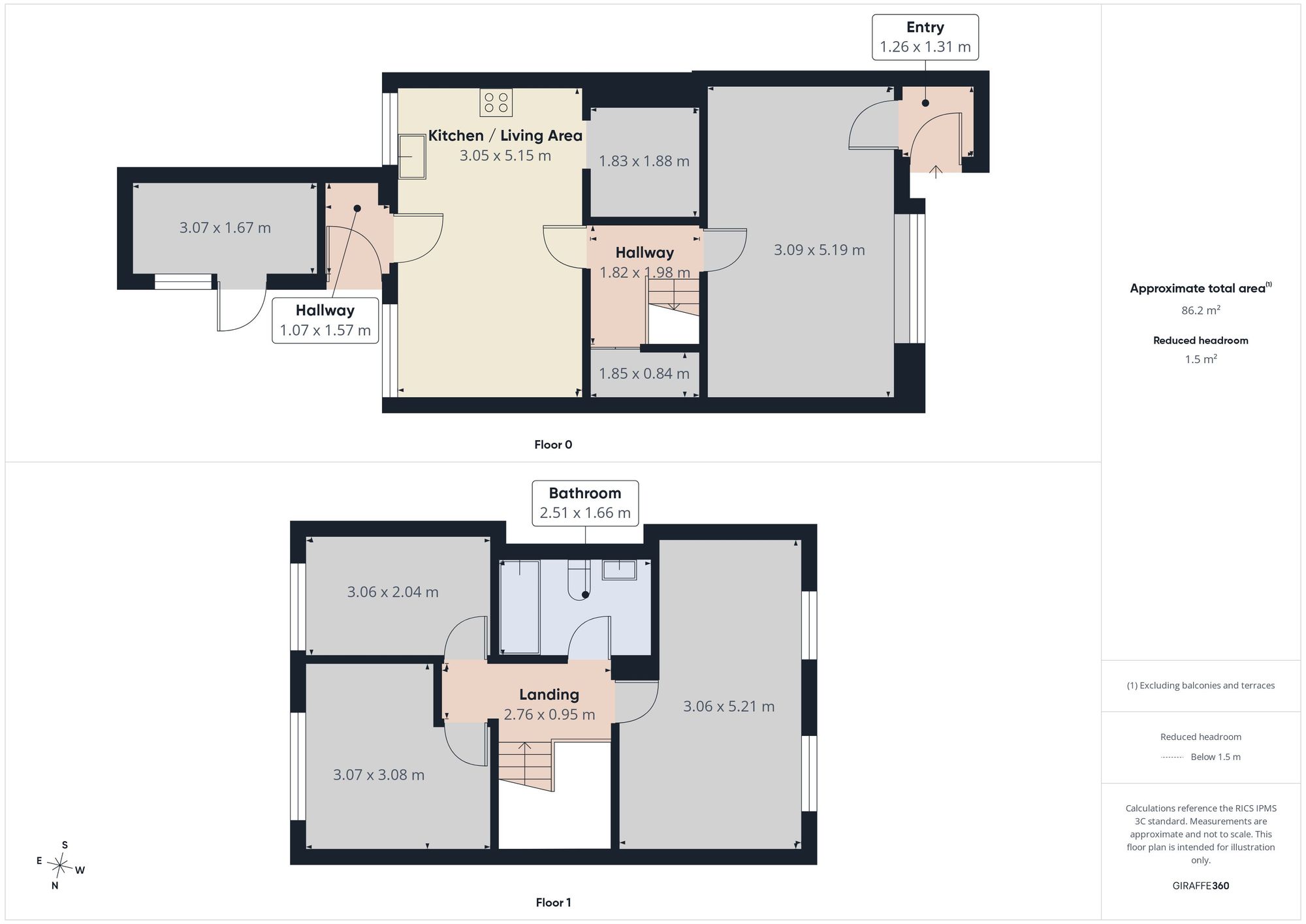 29 Ashford, Gateshead floorplan