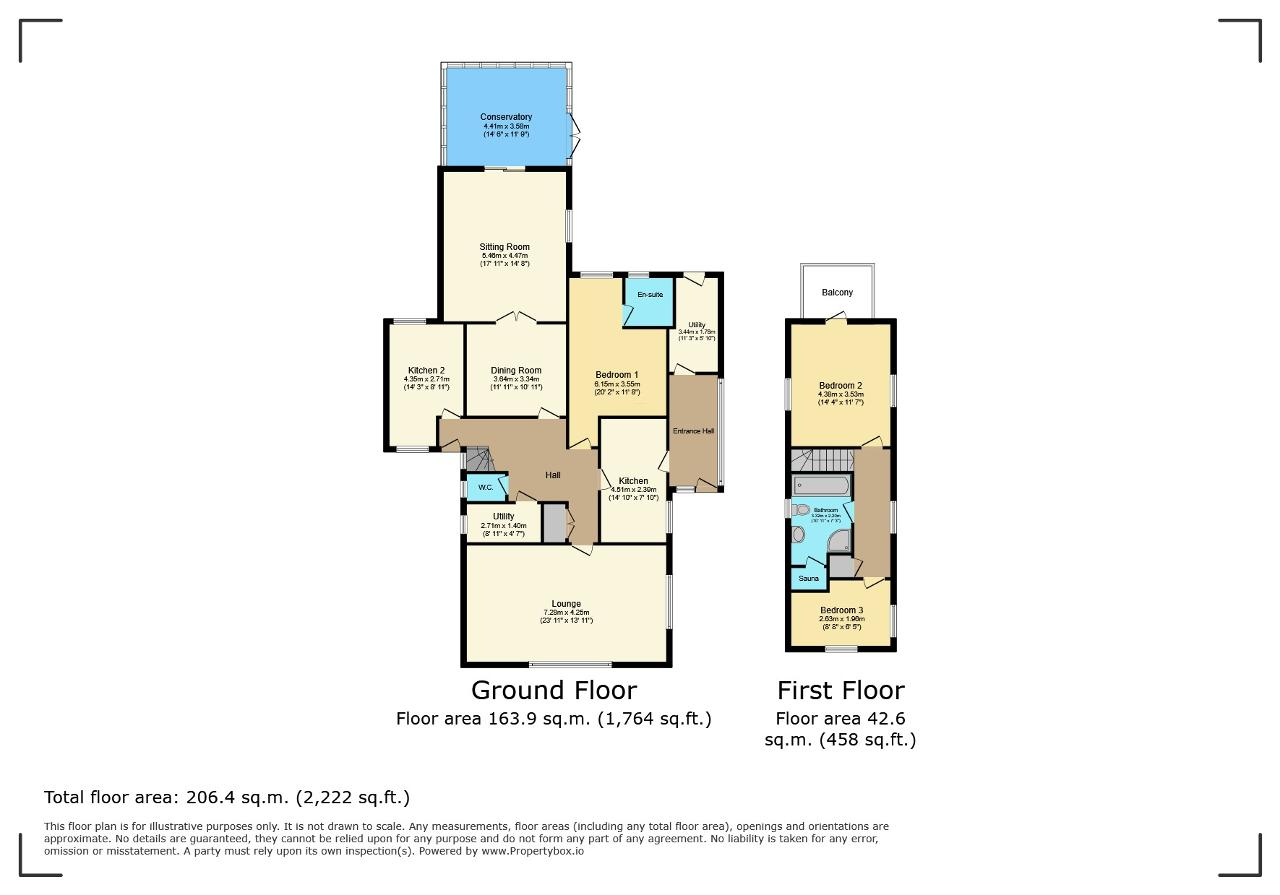 La Arche, High Road, Wisbech floorplan