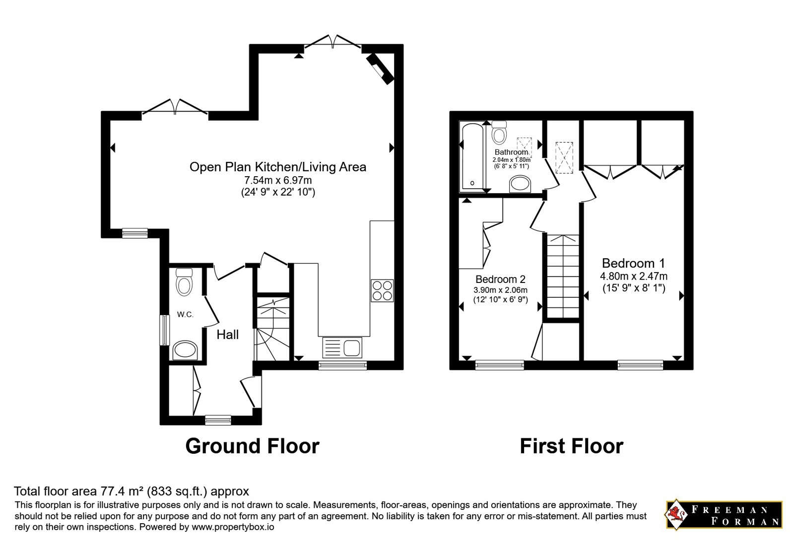 Crofton House,, The Moor, Cranbrook floorplan