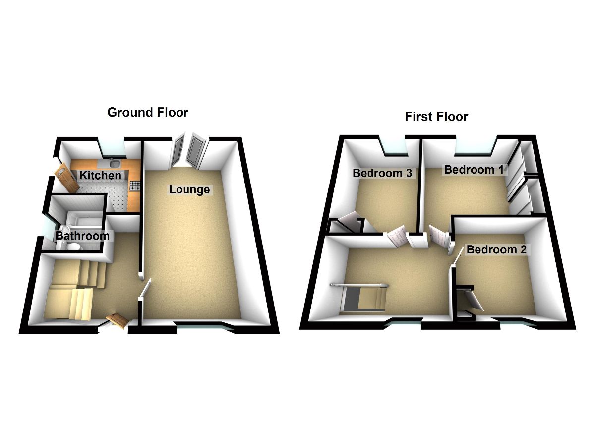 3 Bedrooms Semi-detached house for sale in Greenfaulds Road, Greenfaulds, Cumbernauld G67