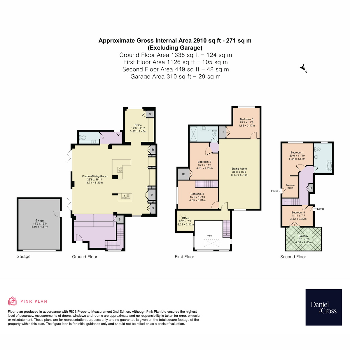 7, Vicarage Close, Kingswood floorplan