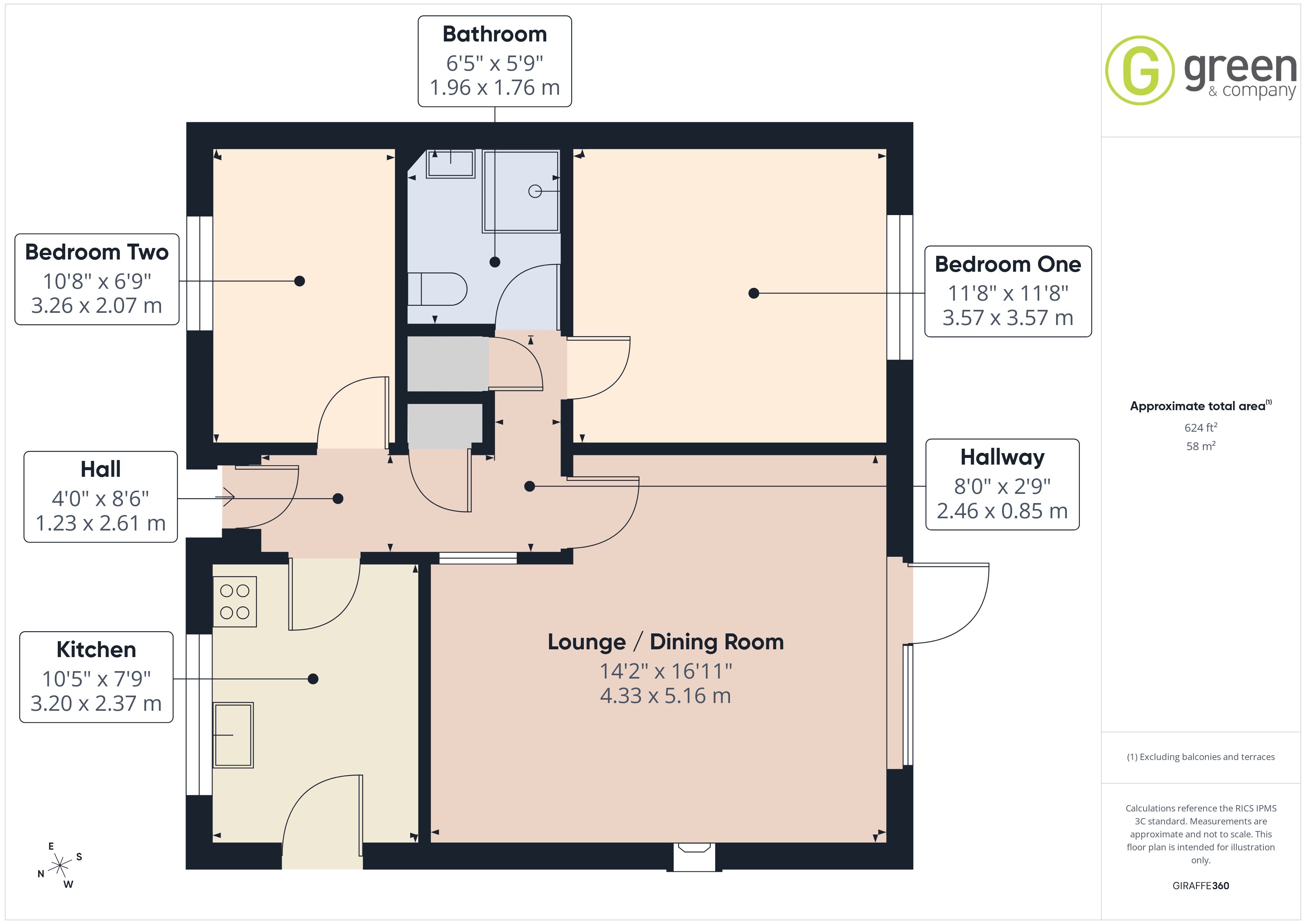 112D, Somerton Drive, Birmingham floorplan