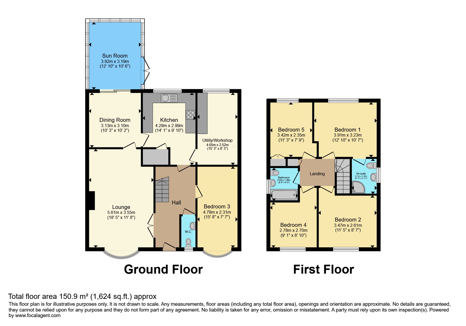 4, Ivatt Close, Telford floorplan
