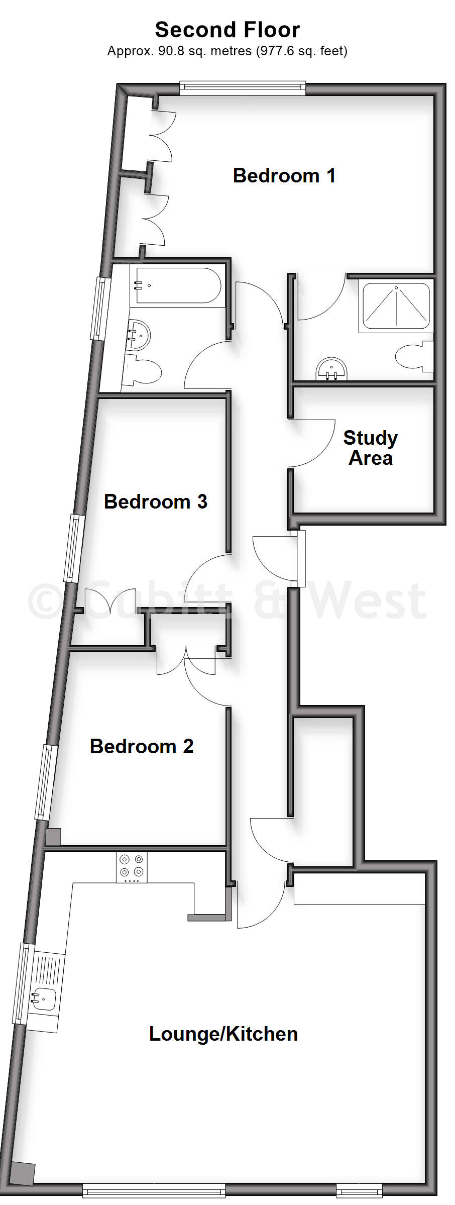 6C, Landport Terrace, Portsmouth floorplan