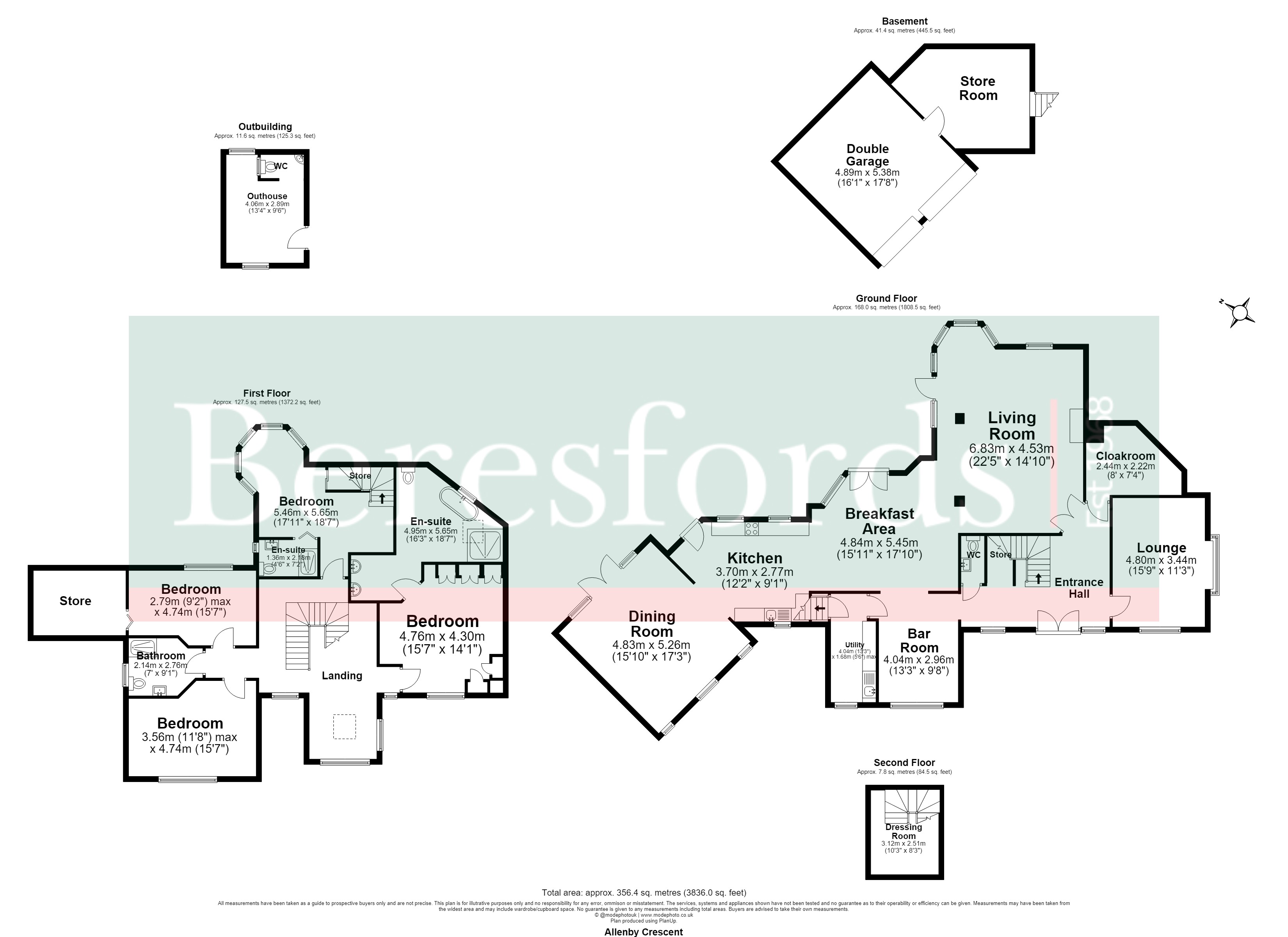 The Old Tennis Court,, Allenby Crescent, Essex floorplan