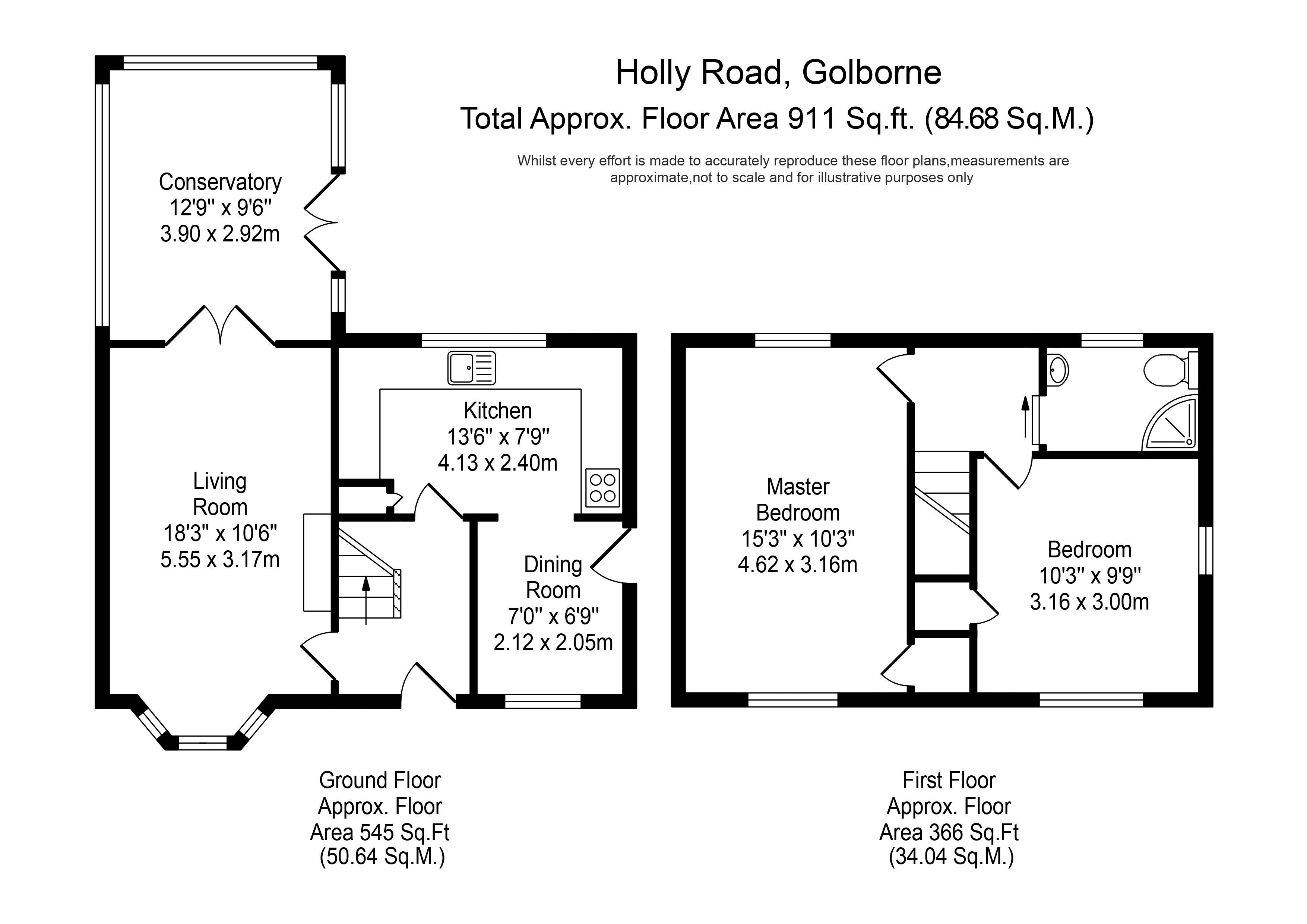 2 Bedrooms Semi-detached house for sale in Holly Road, Golborne, Warrington WA3