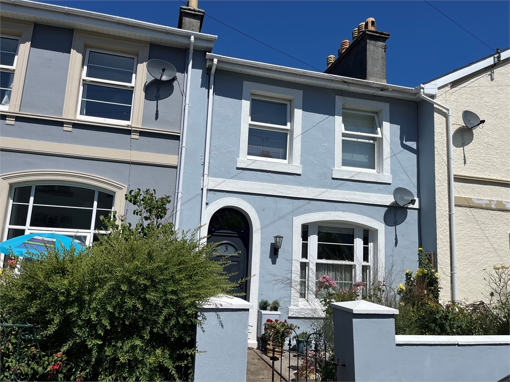3-bed terraced on Western Road, St Marychurch, Torquay, Devon. TQ1, £295,000