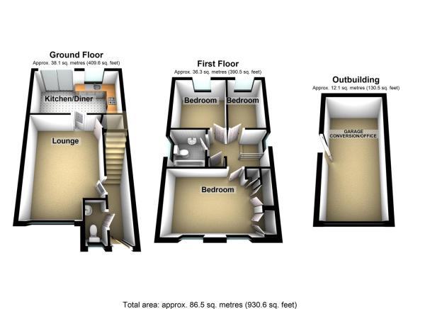 3 Bedrooms Detached house for sale in Herriot Grove, Ewloe, Deeside CH5